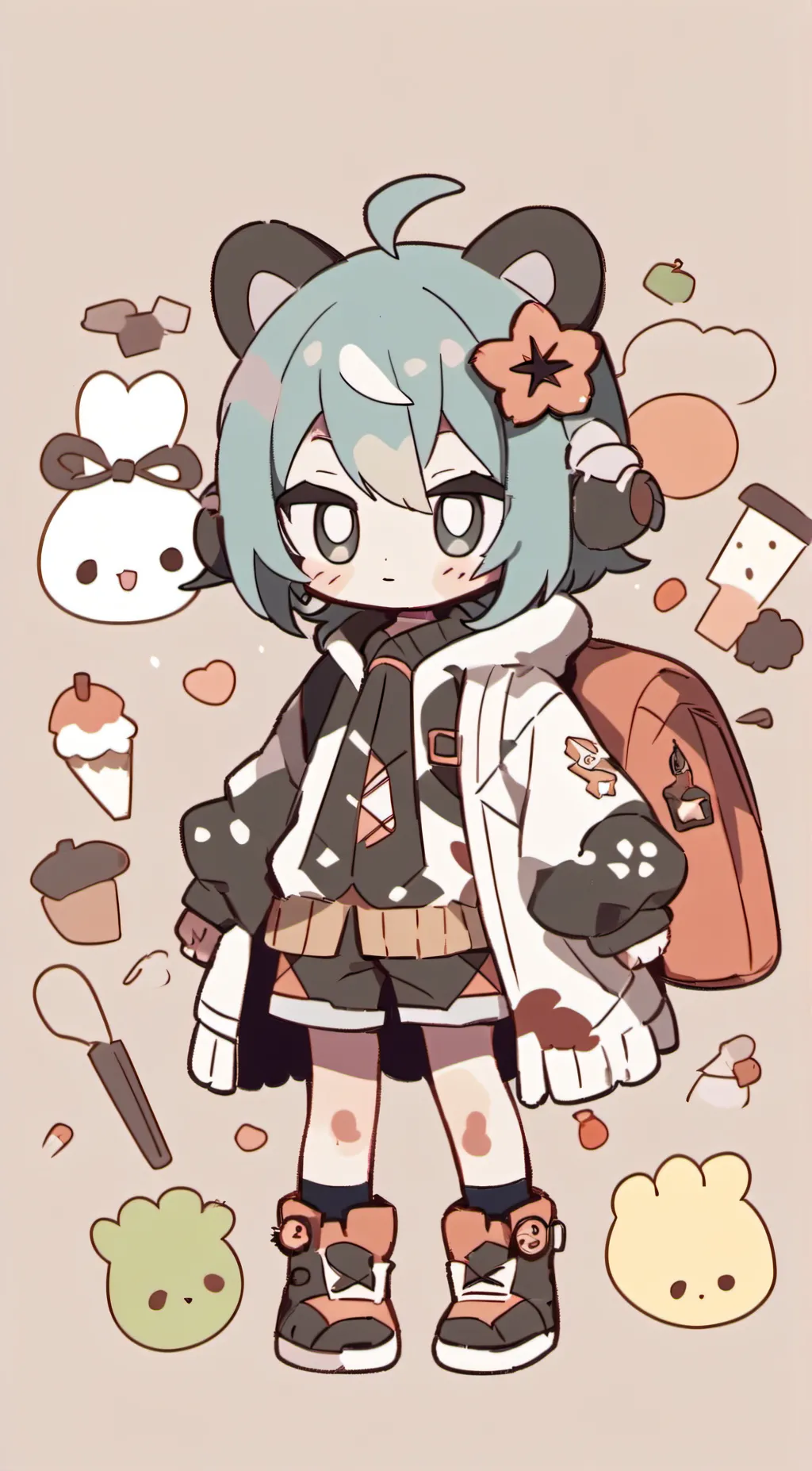 ai character: Loontunz background