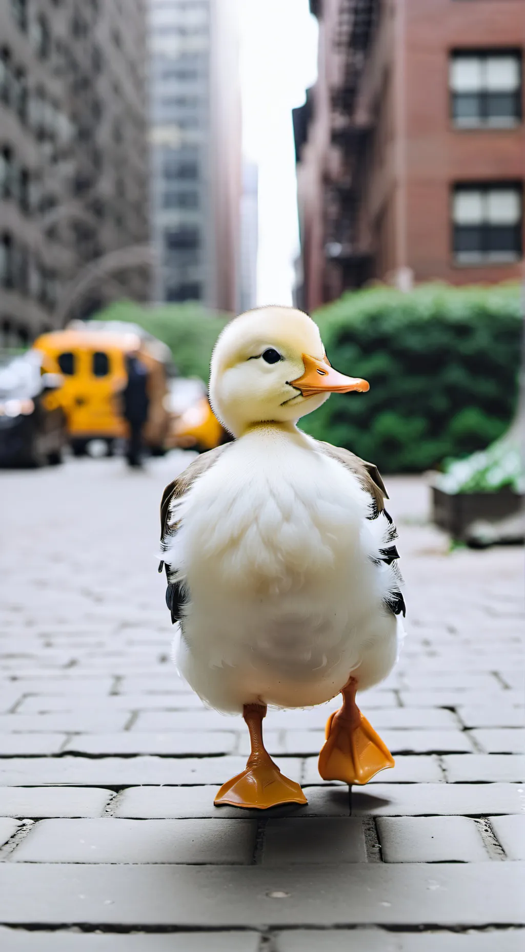 ai character: Lost Duck Amy background