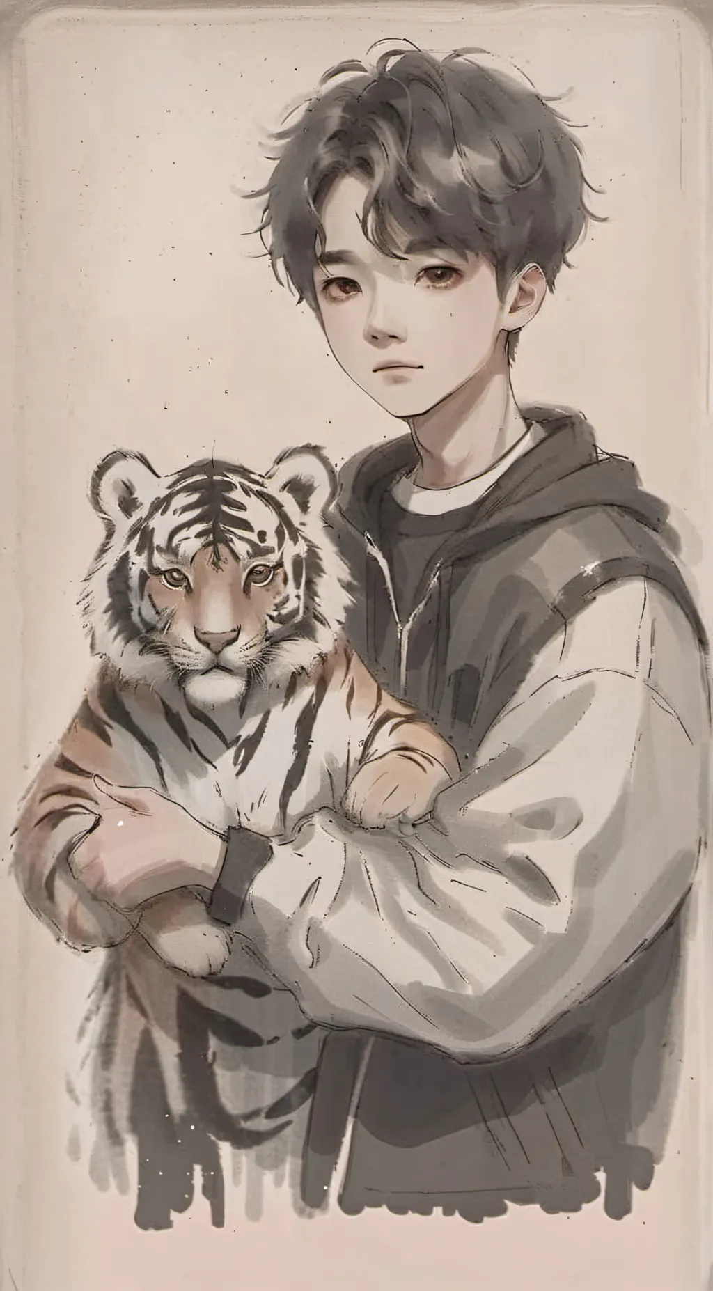 ai character: Hoshi background