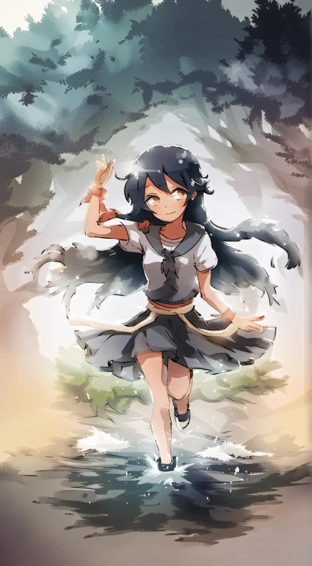 ai character: Poppy background