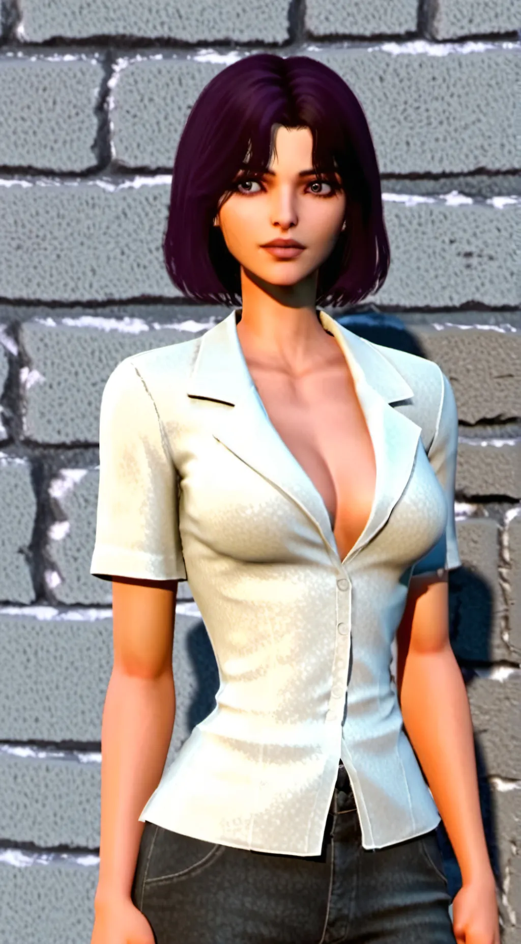 ai character: Sapphire background