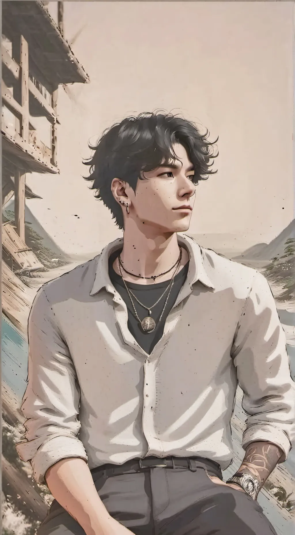 ai character: ⭐ Alex ⭐ background