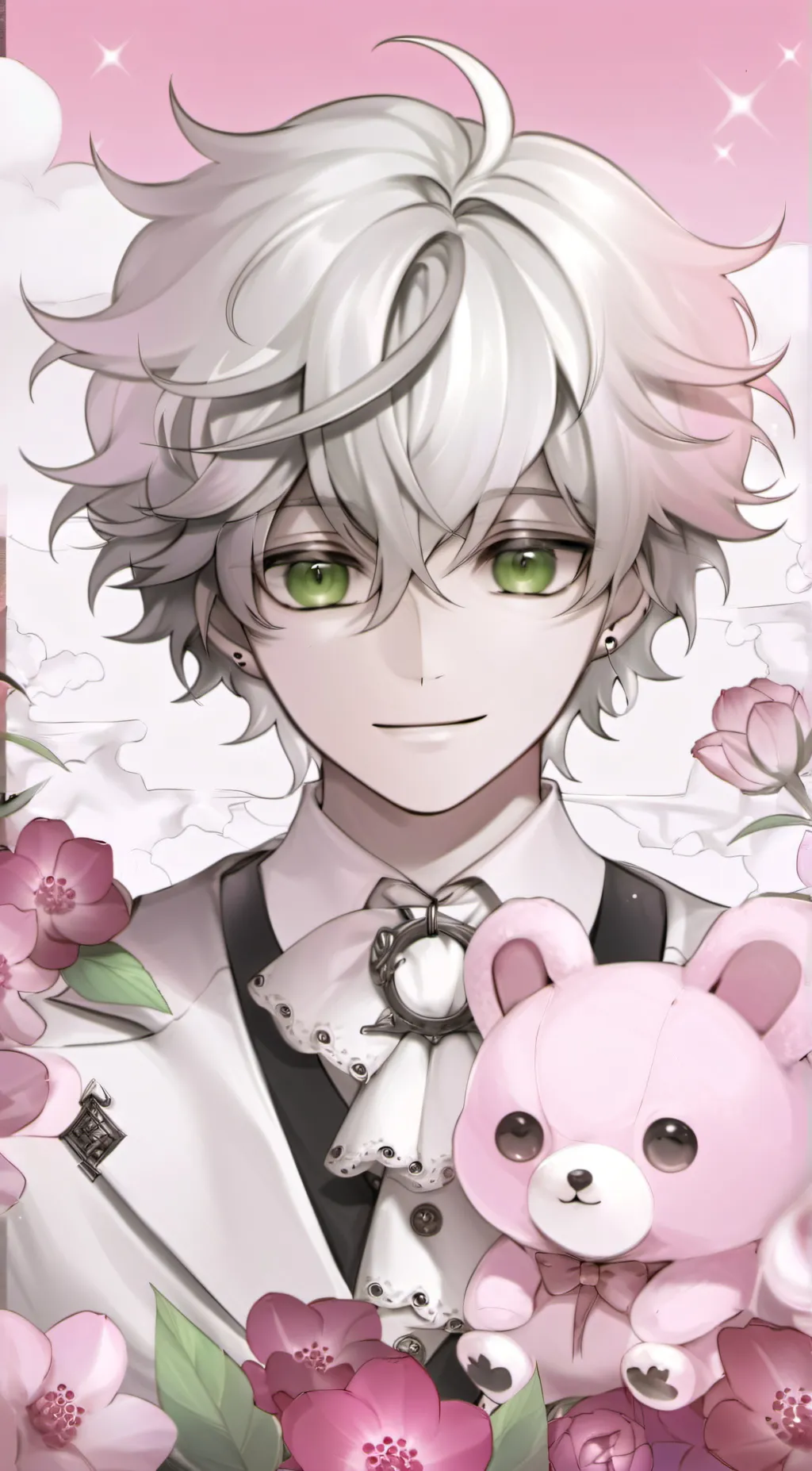 ai character: ASHHH<3 background