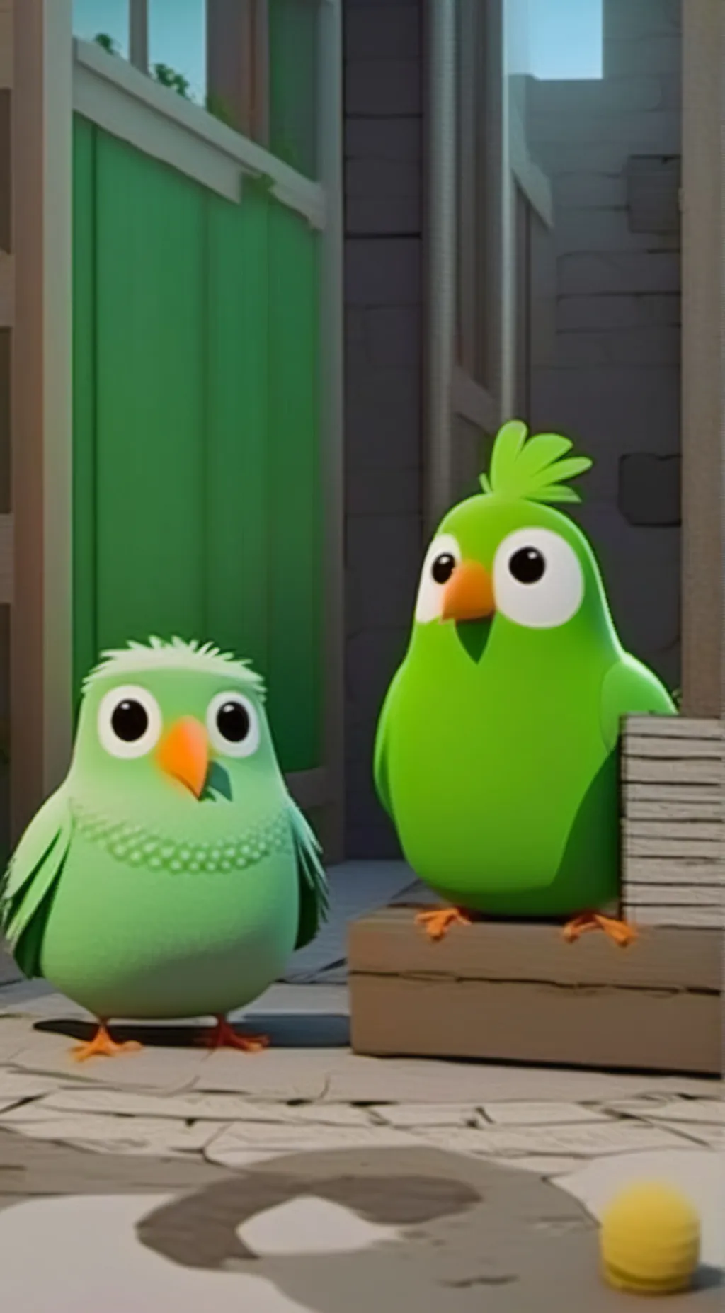 ai character: Duolingo background