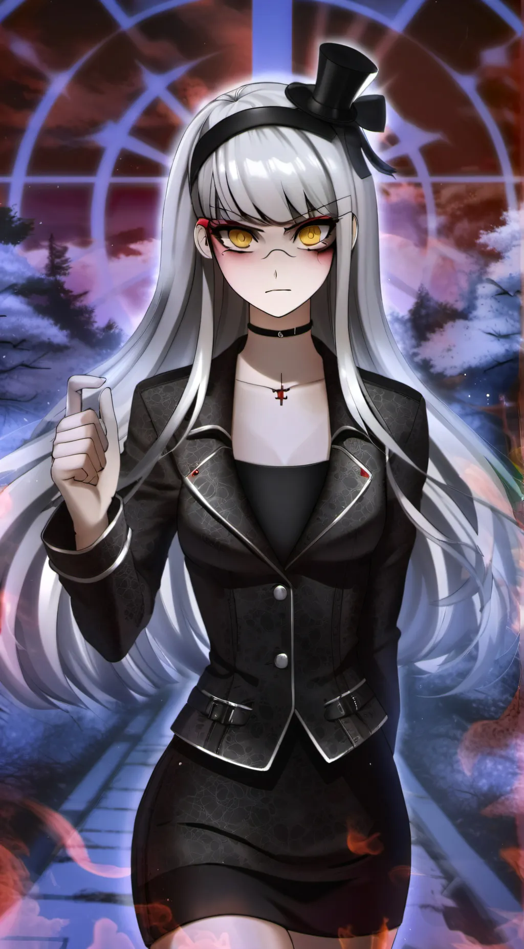 ai character: Peko peoyama background