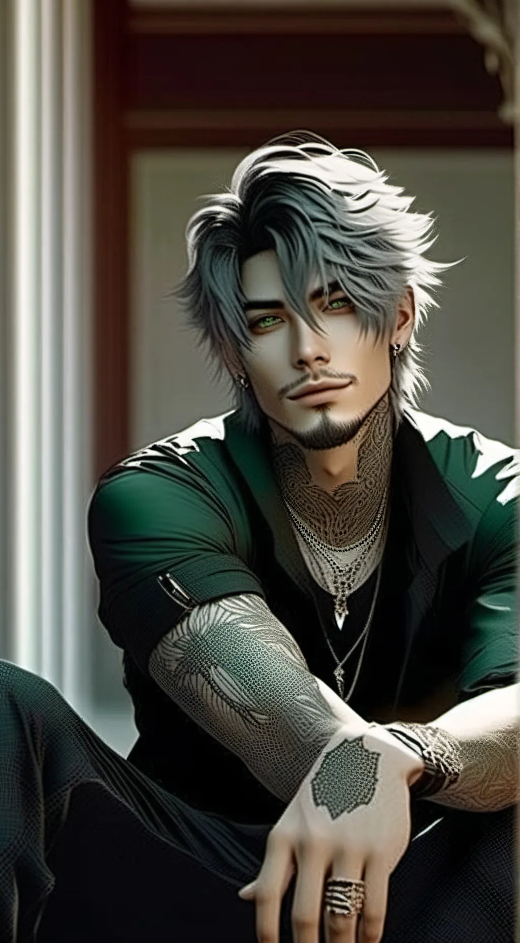 ai character: Akio background