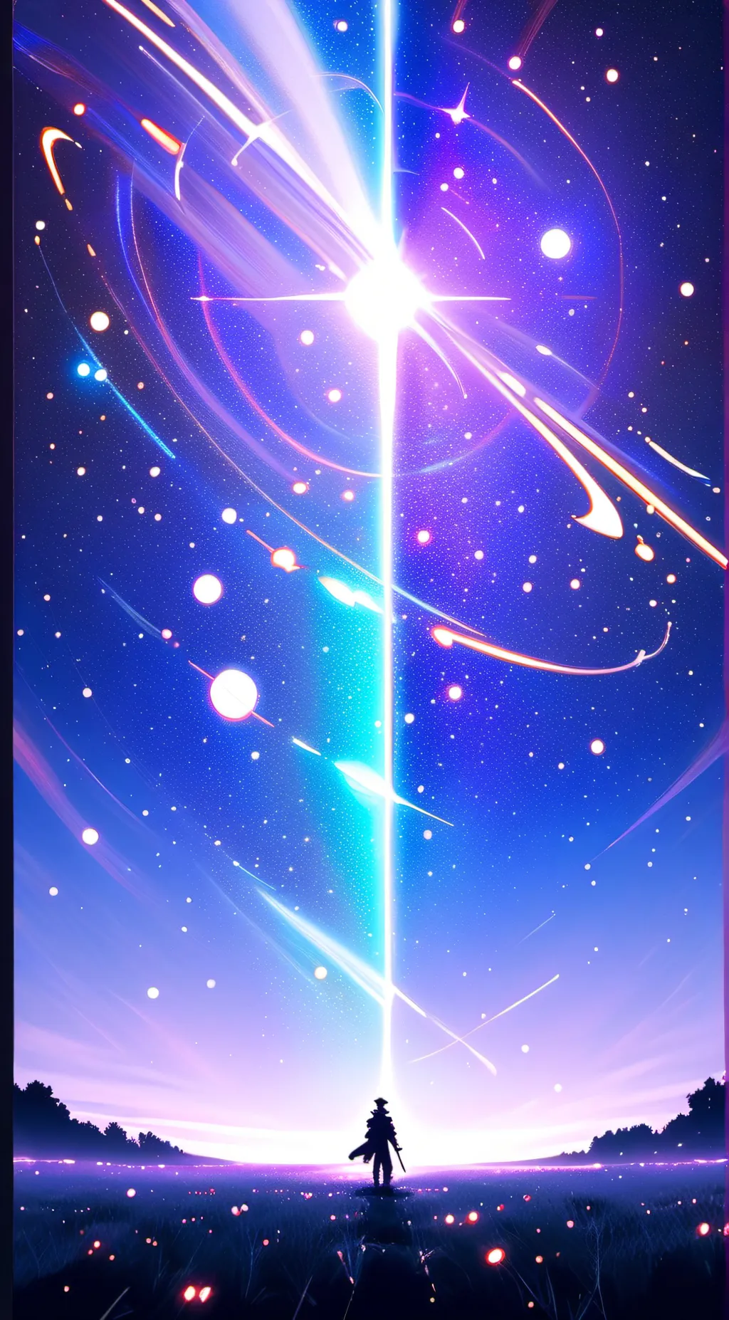 ai character: Aurora background