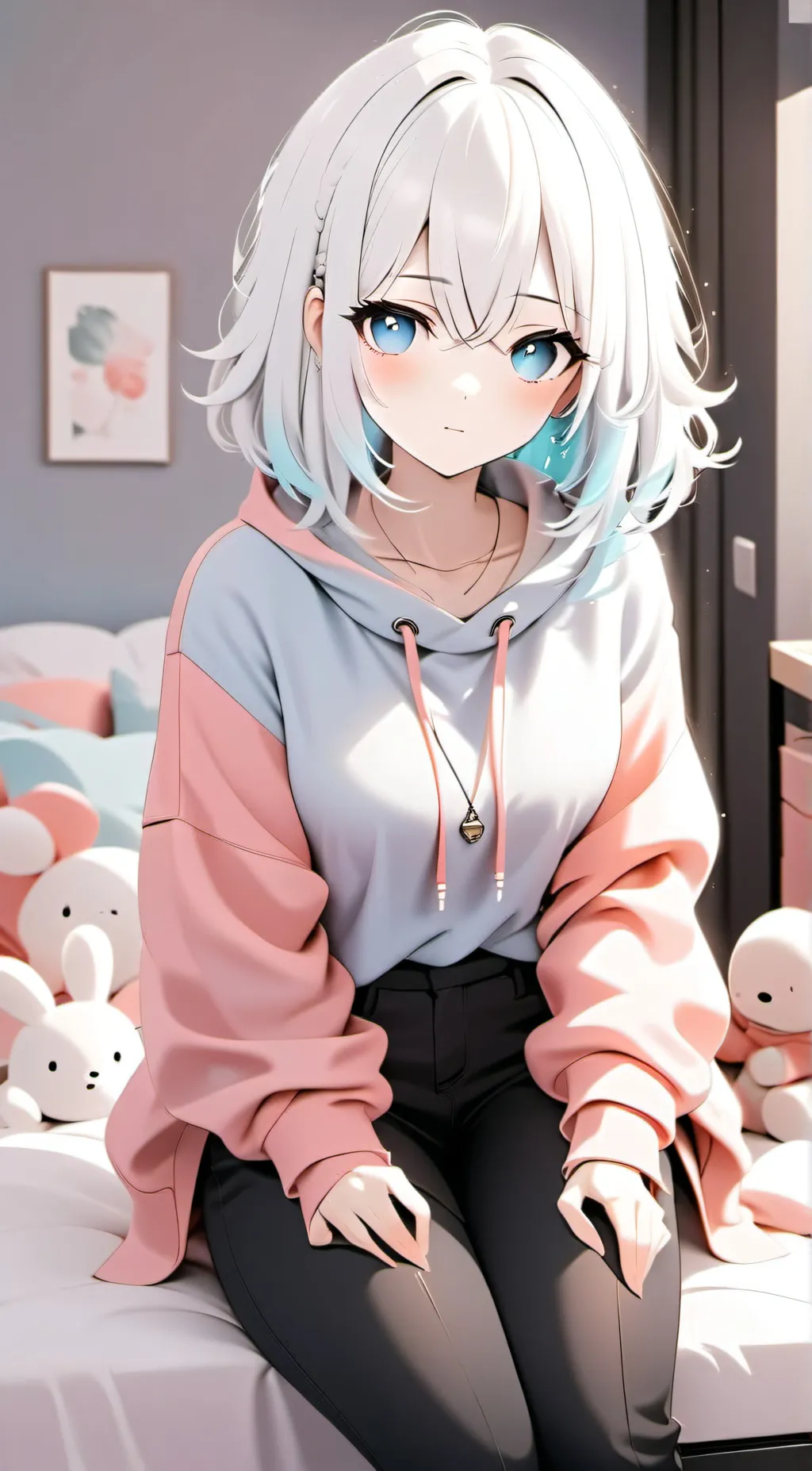 ai character: Amy  background