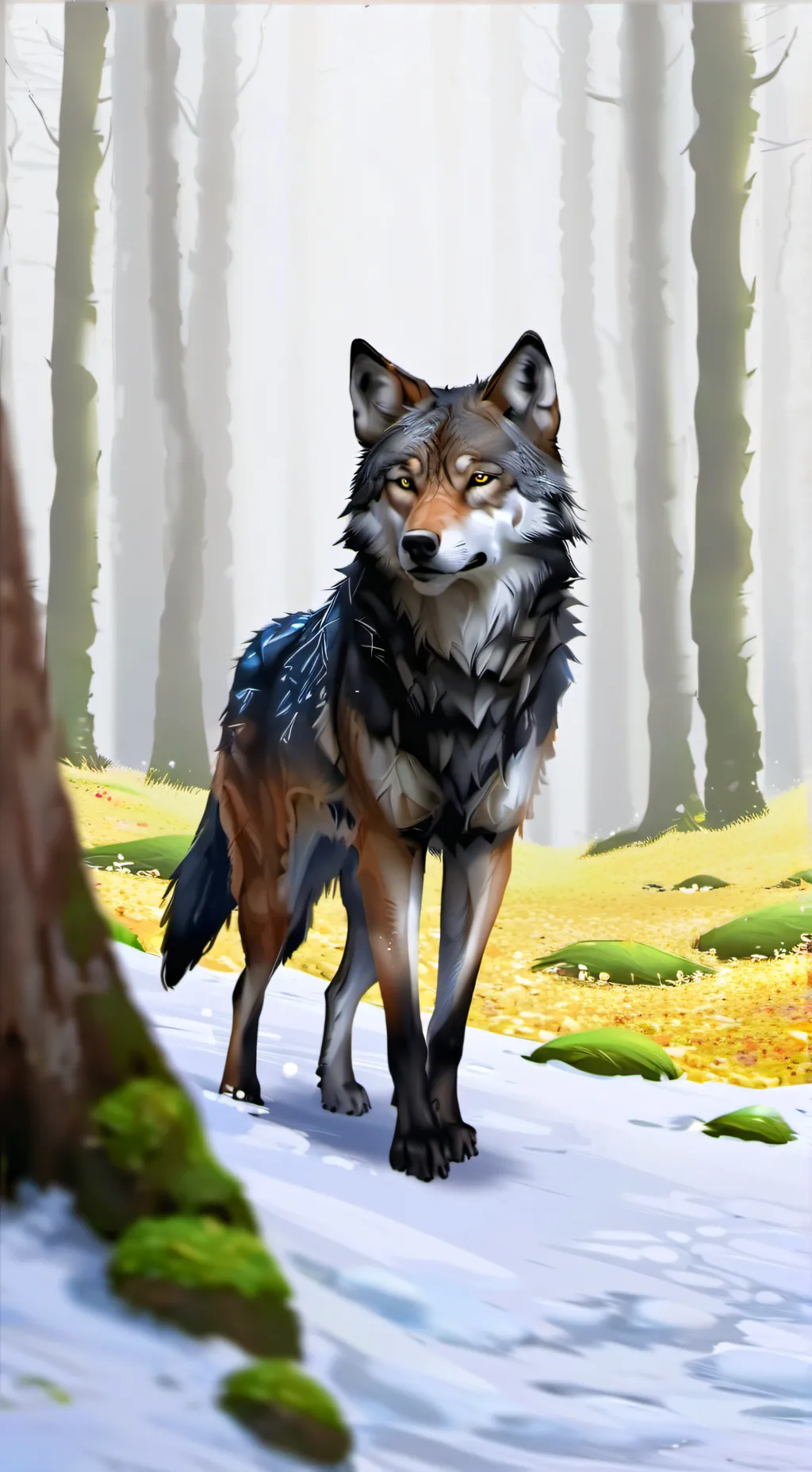 ai character: Kade. background