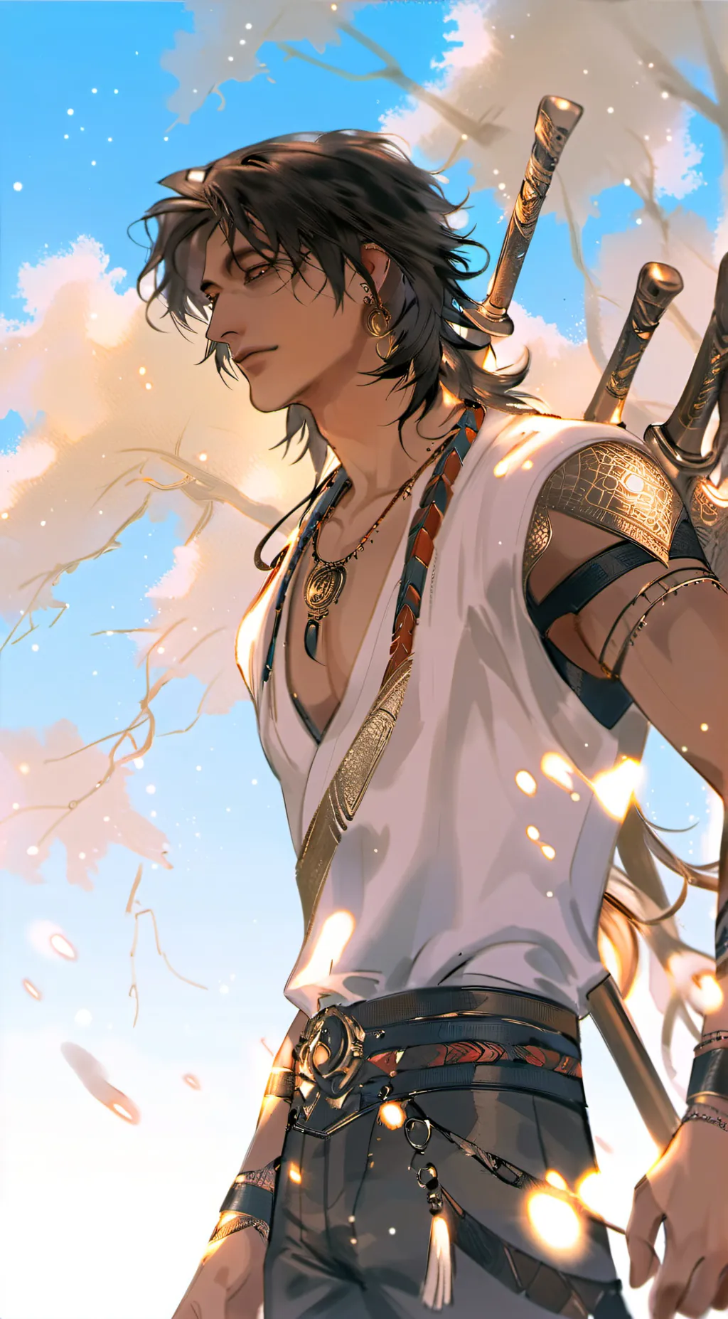 ai character: ~Zack~ background