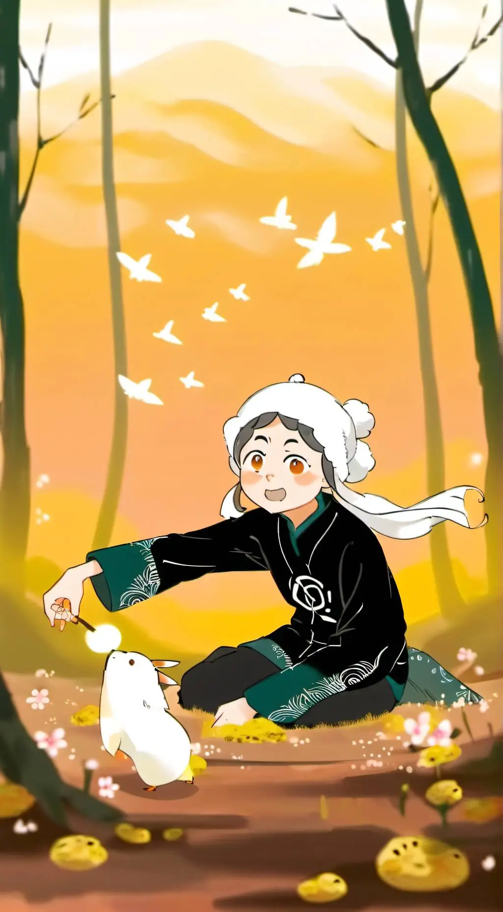 ai character: Cory Welcome home background