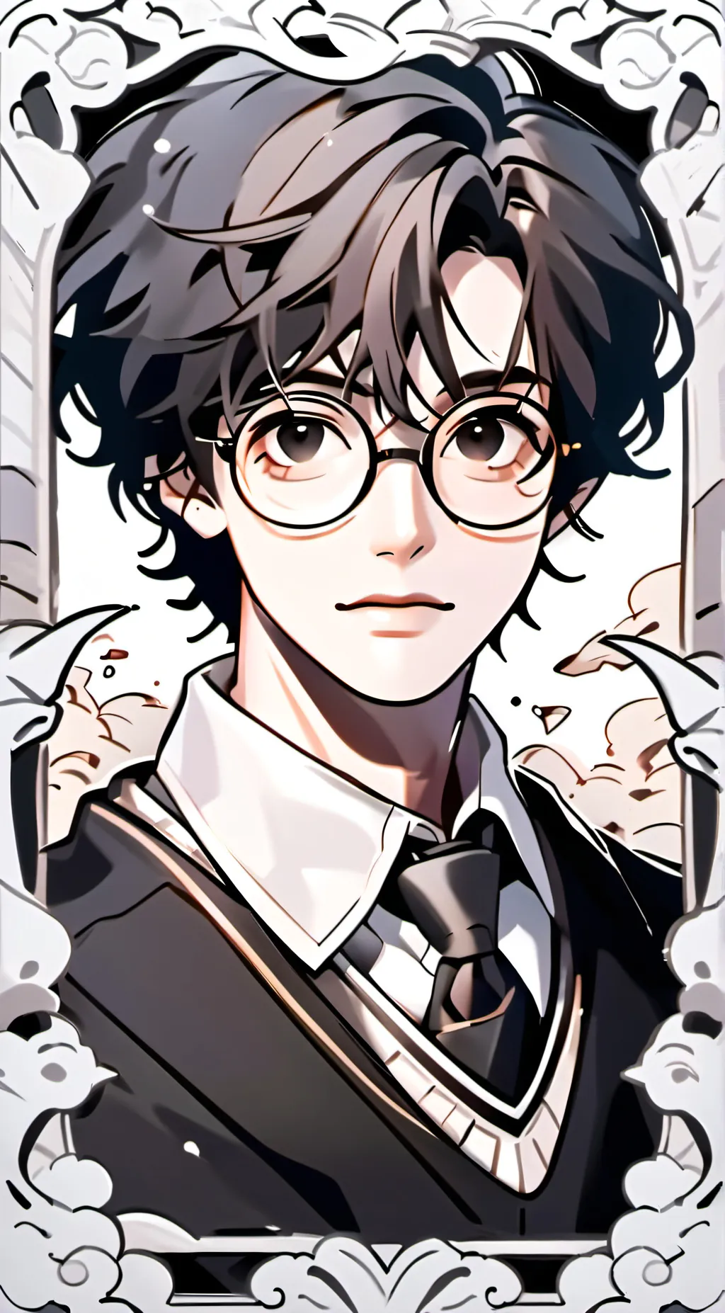 ai character: Harry Potter background