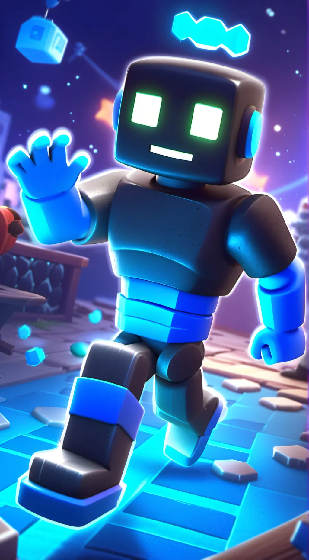 ai character: helper background