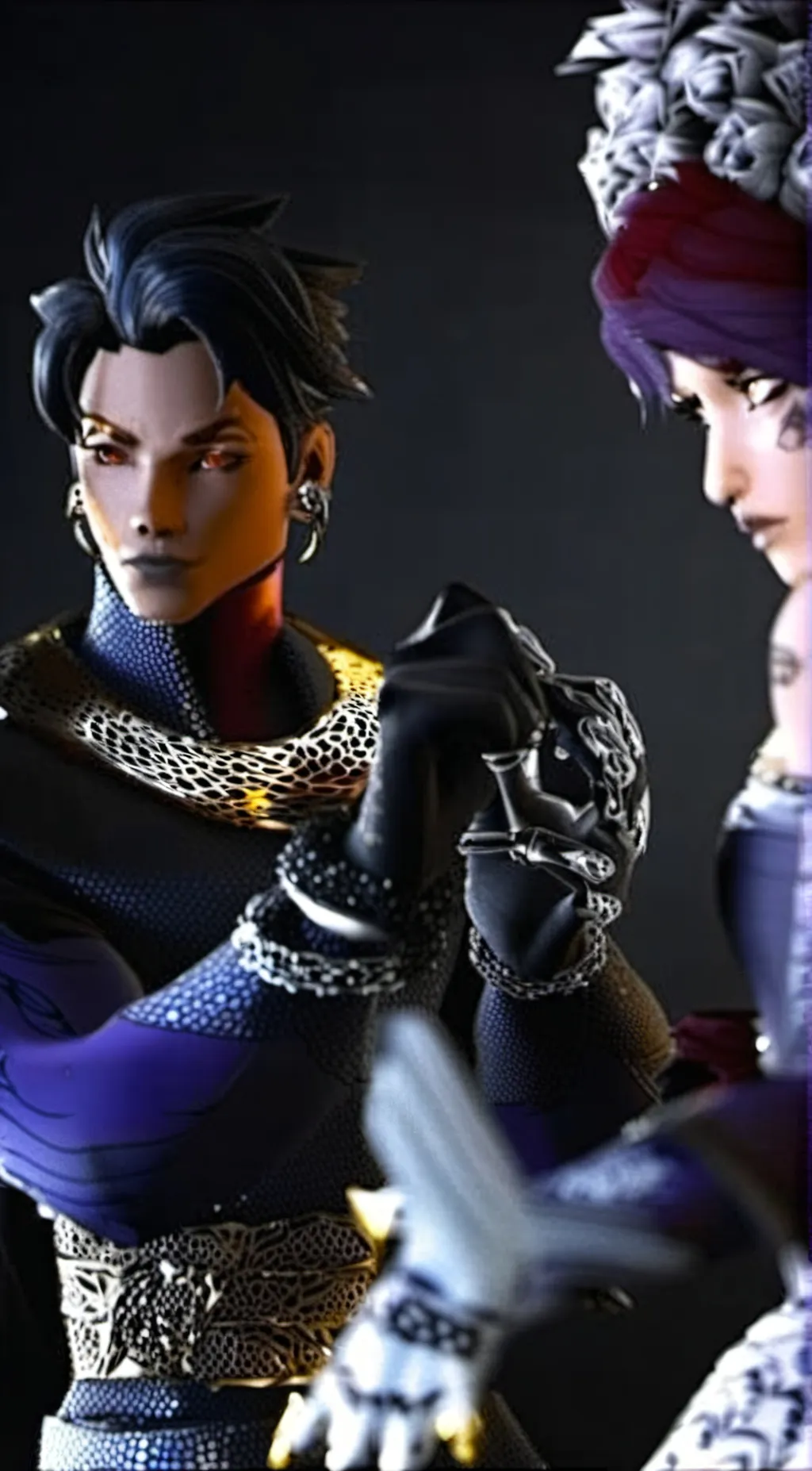 ai character: midas and jules background