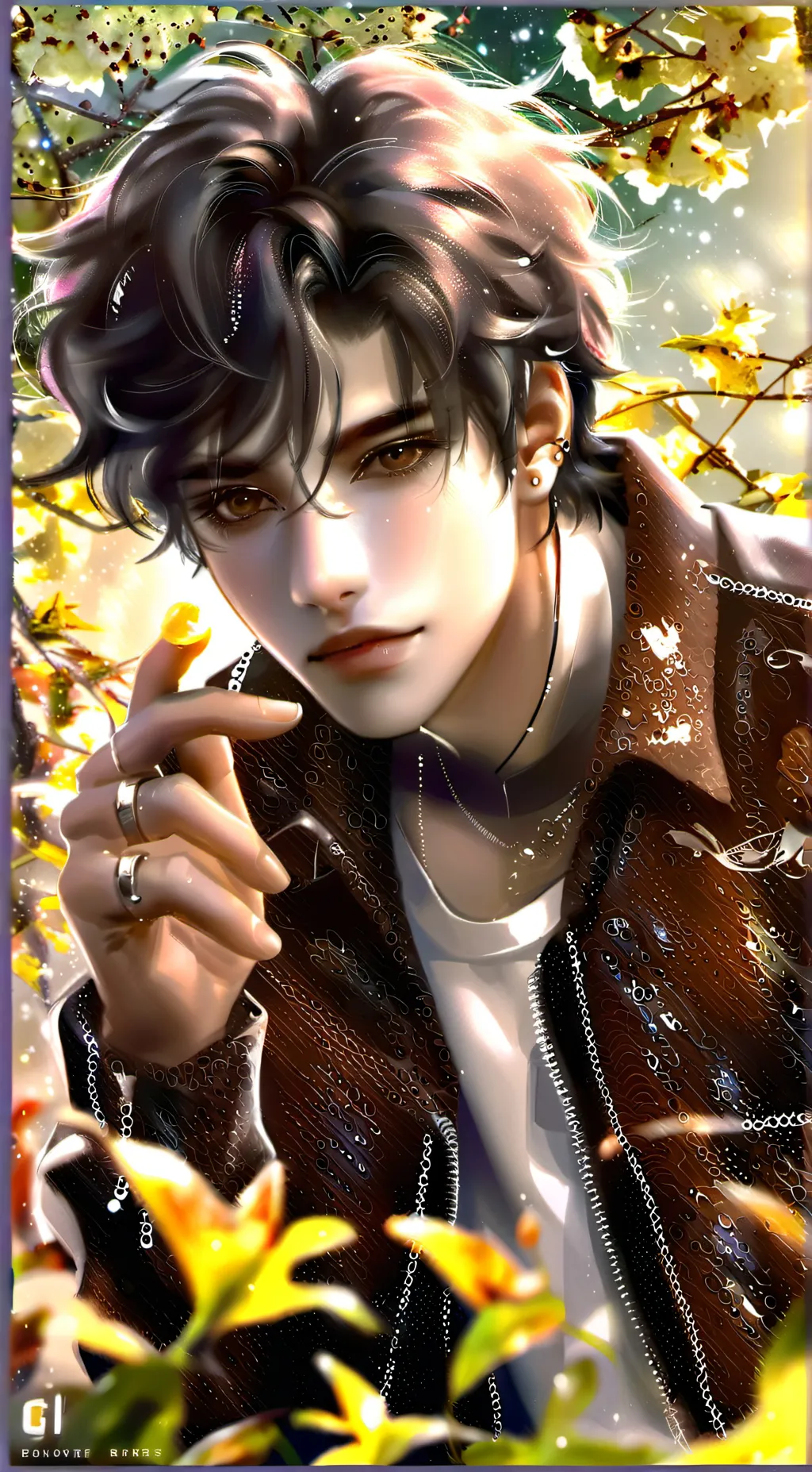 ai character: Valentino background