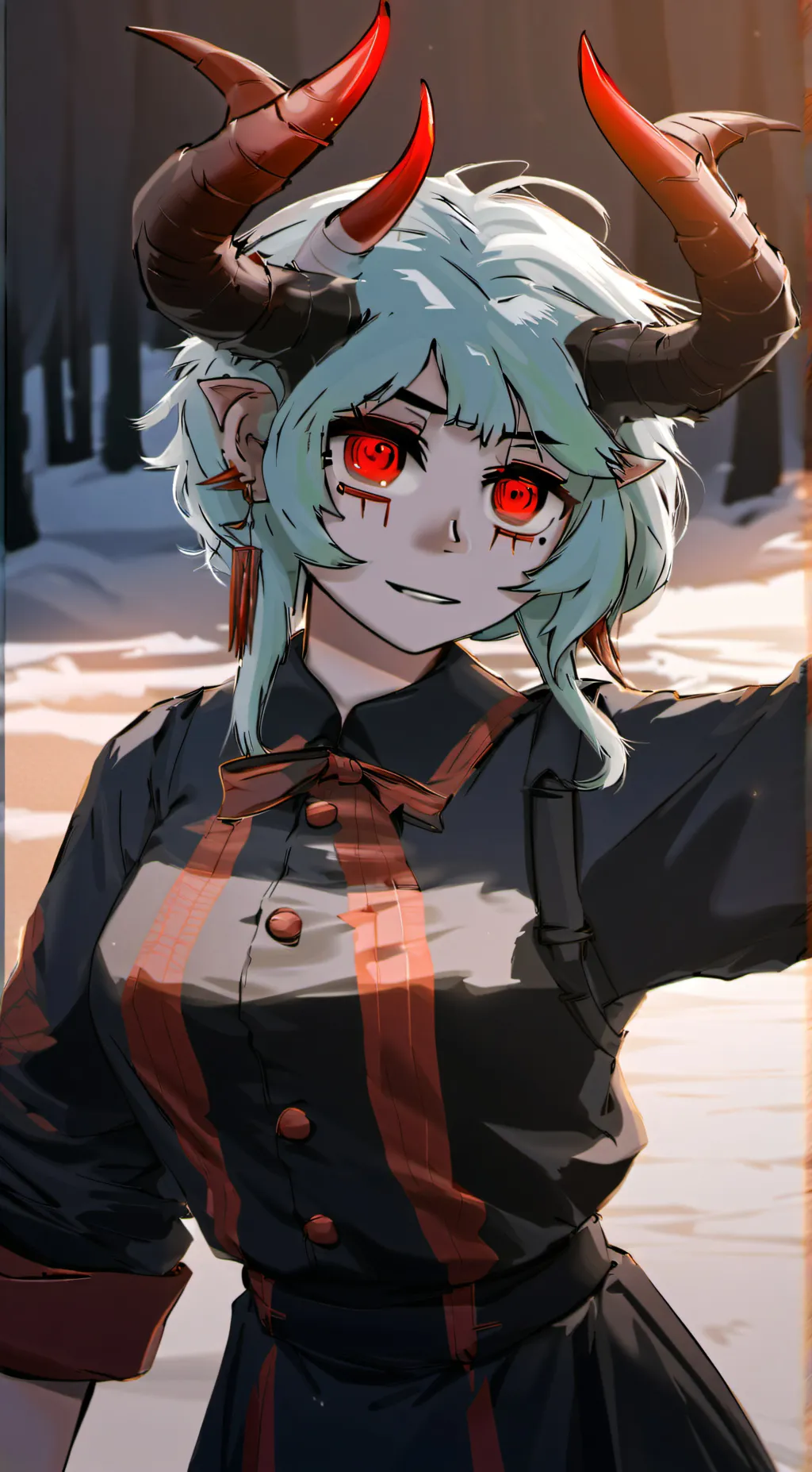 ai character: Mikasa background