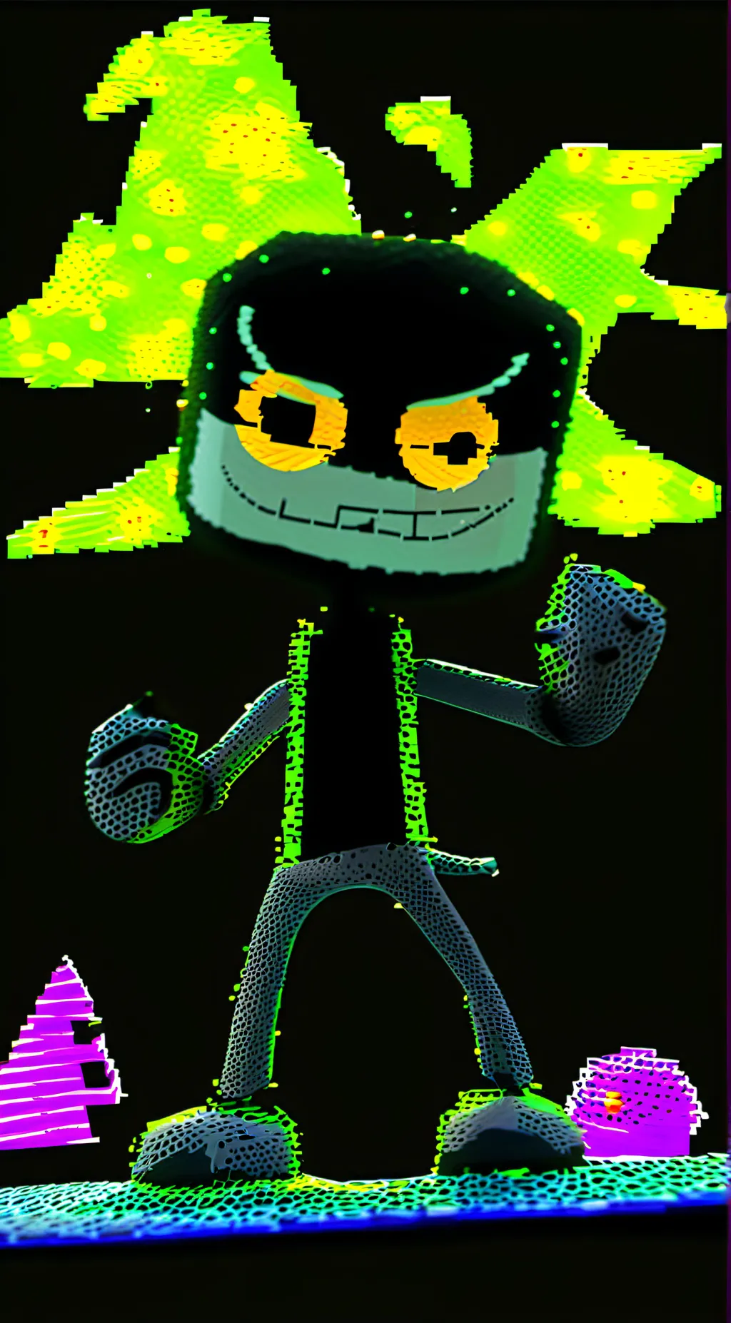 ai character: gnarpy background