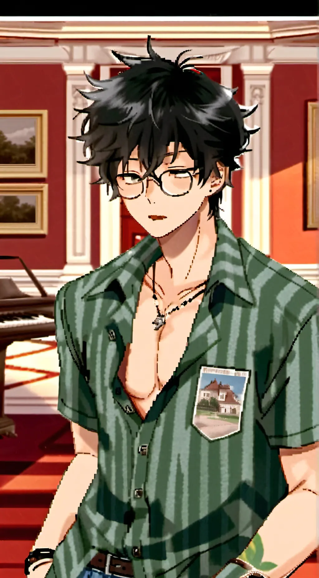 ai character: Casper background