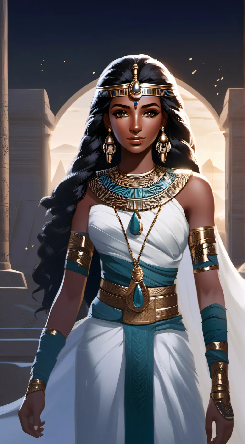 ai character: Maggie  background