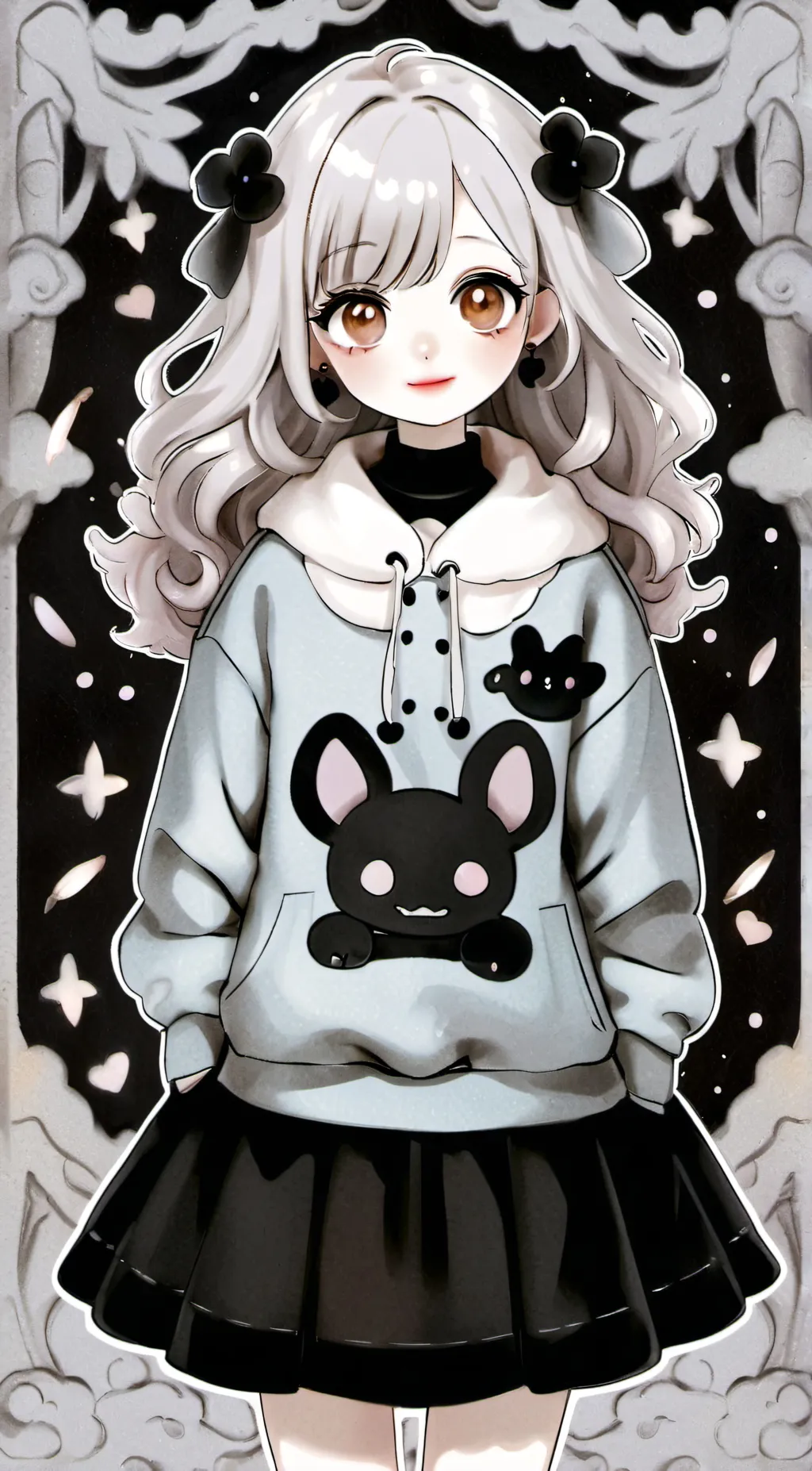 ai character: 𝙺𝚒𝚖𝚖𝚒𝚎  background