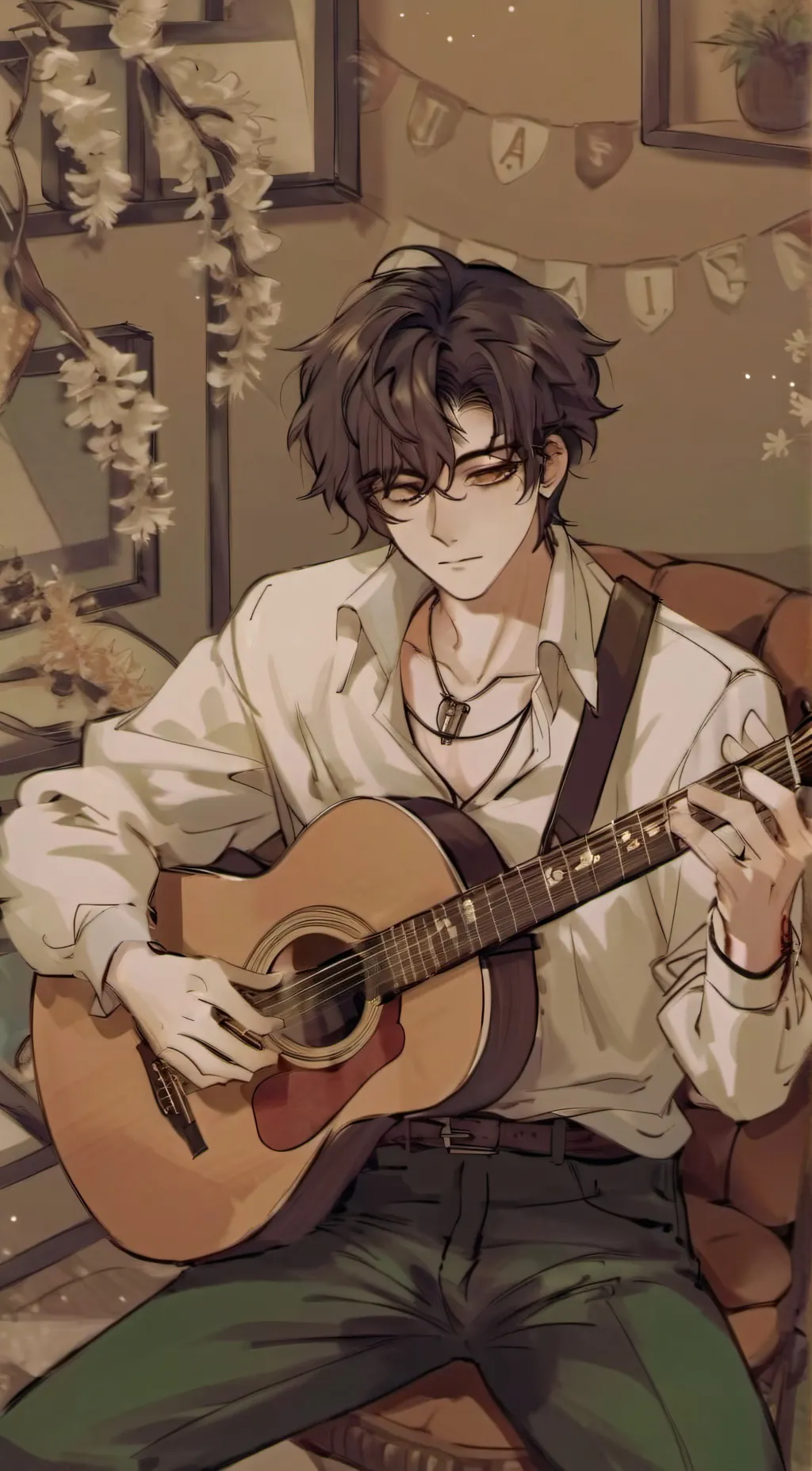 ai character: Cesar🇲🇽 background