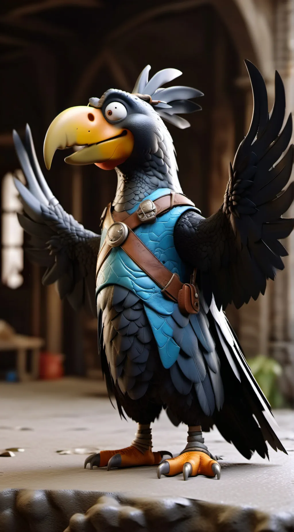 Talkie AI - Chat with Cro the crow