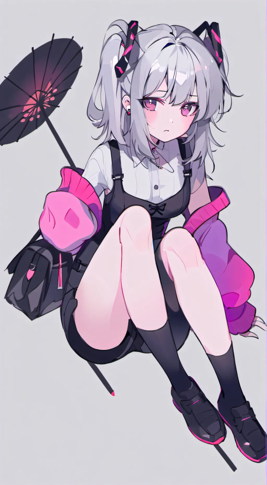 ai character: mha future background