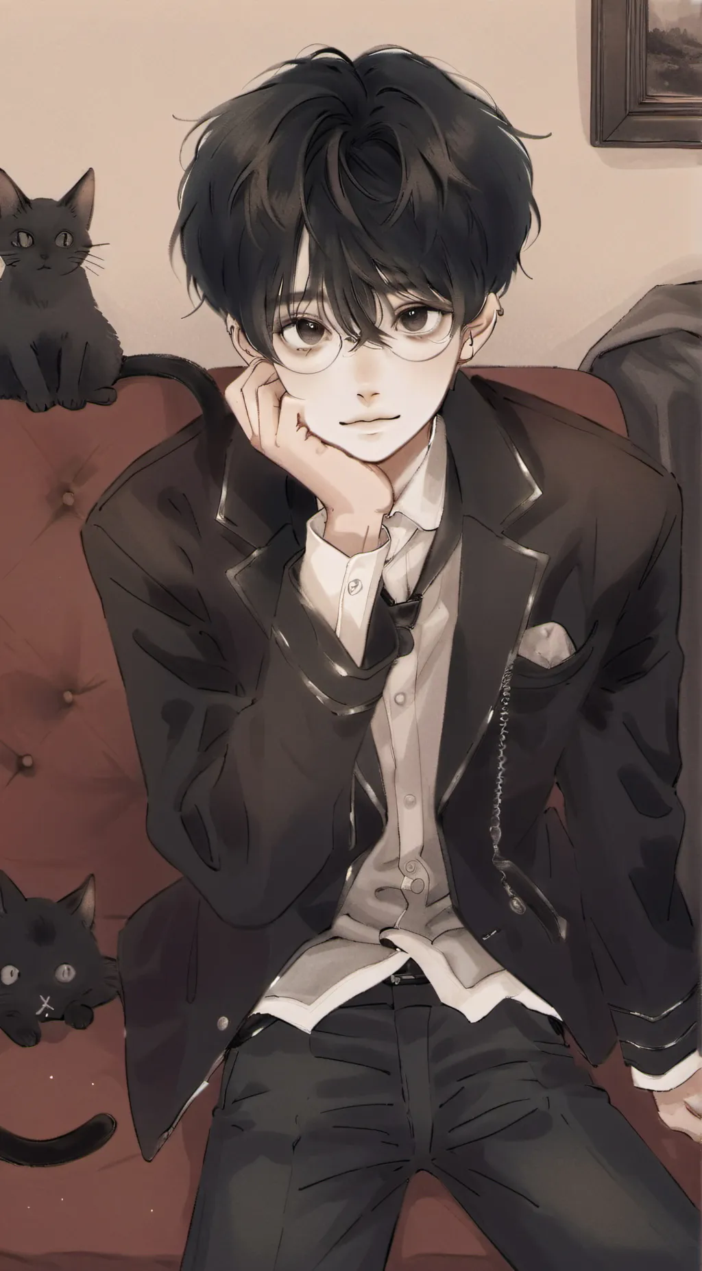 ai character: rayen background