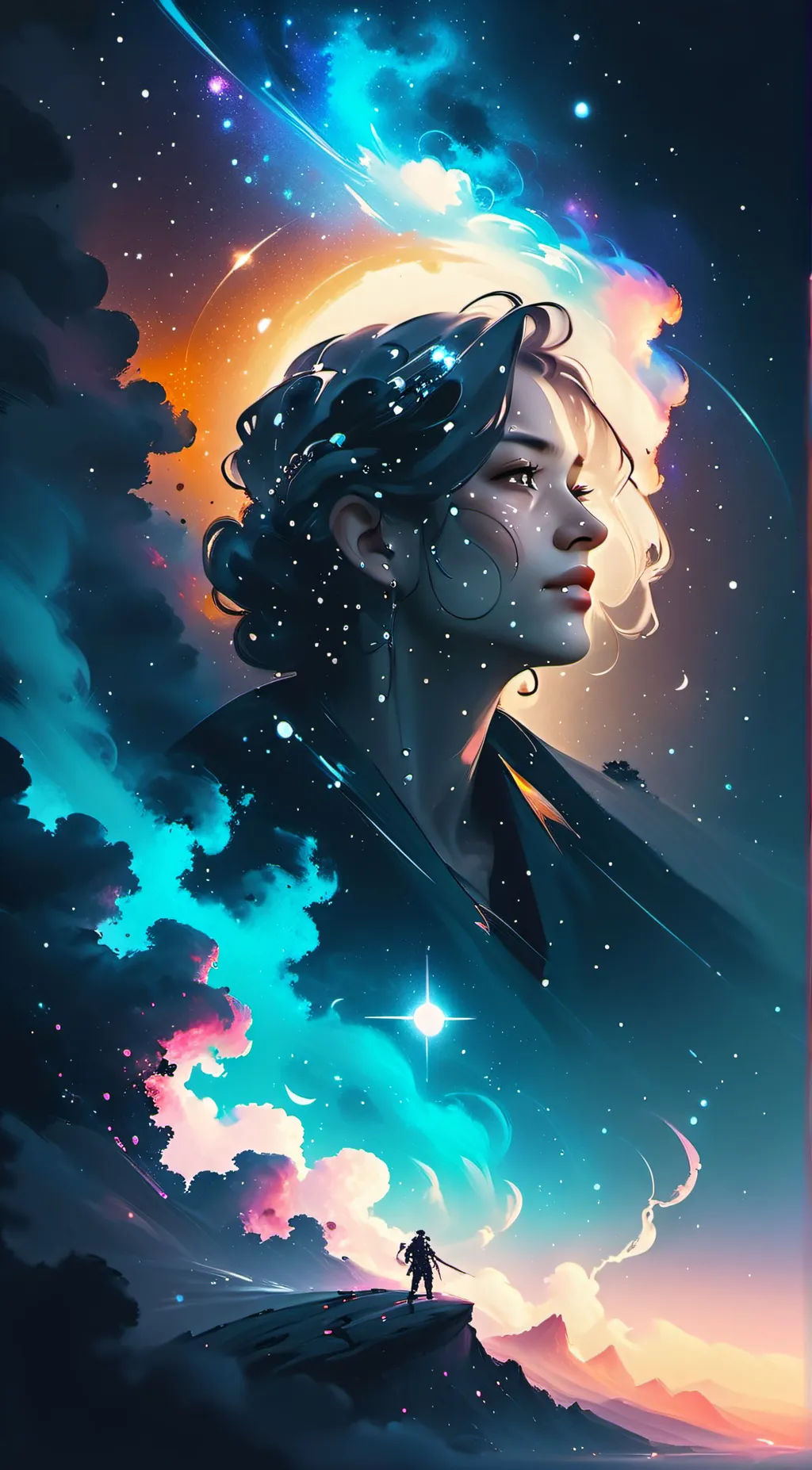 ai character: Aria background