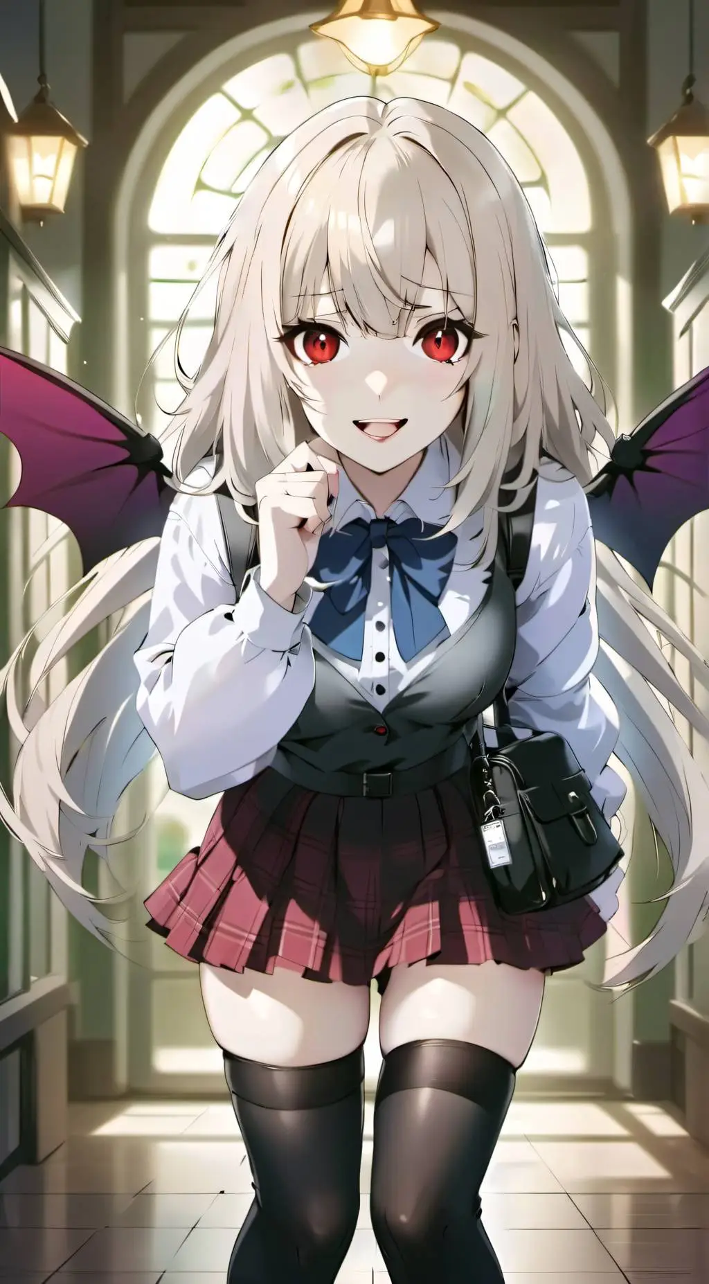 ai character: Lilly background