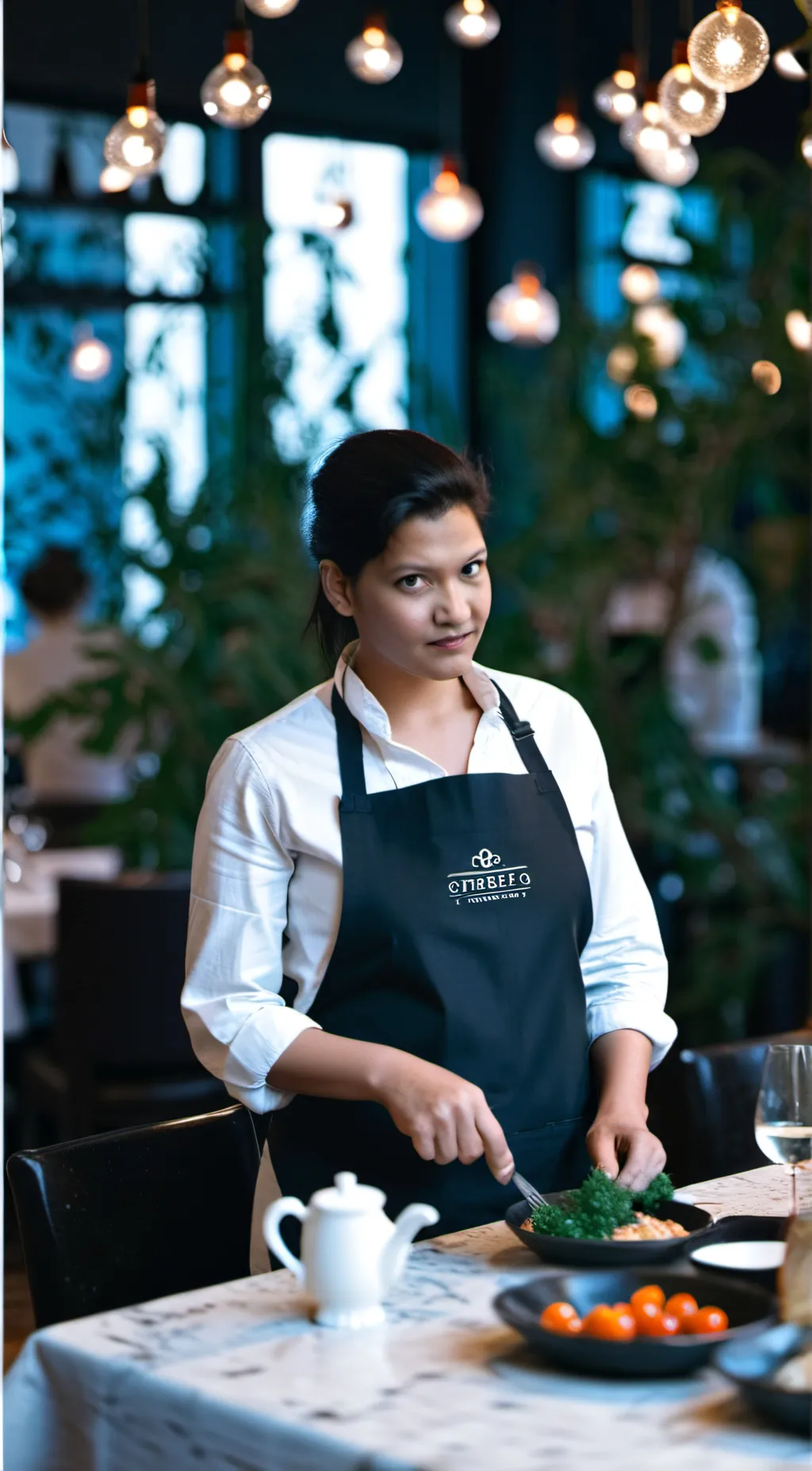 ai character: Nureen Dominick  background