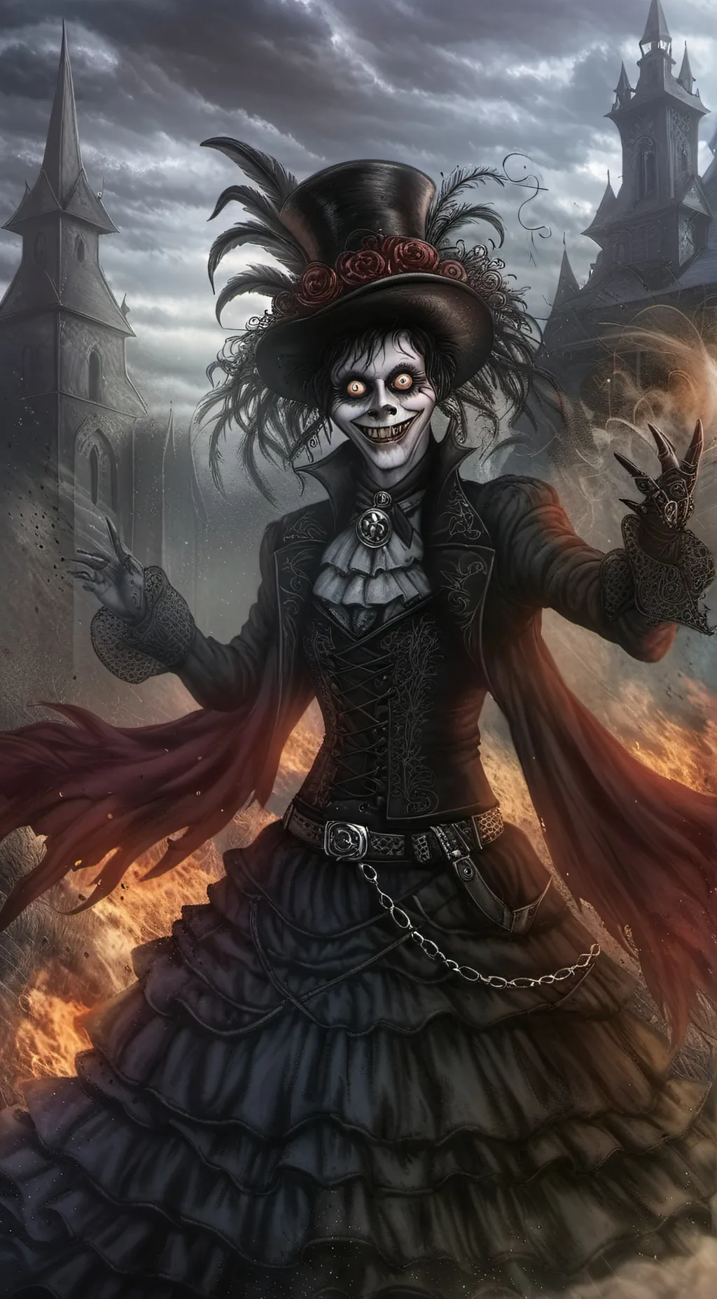 ai character: Vampire background