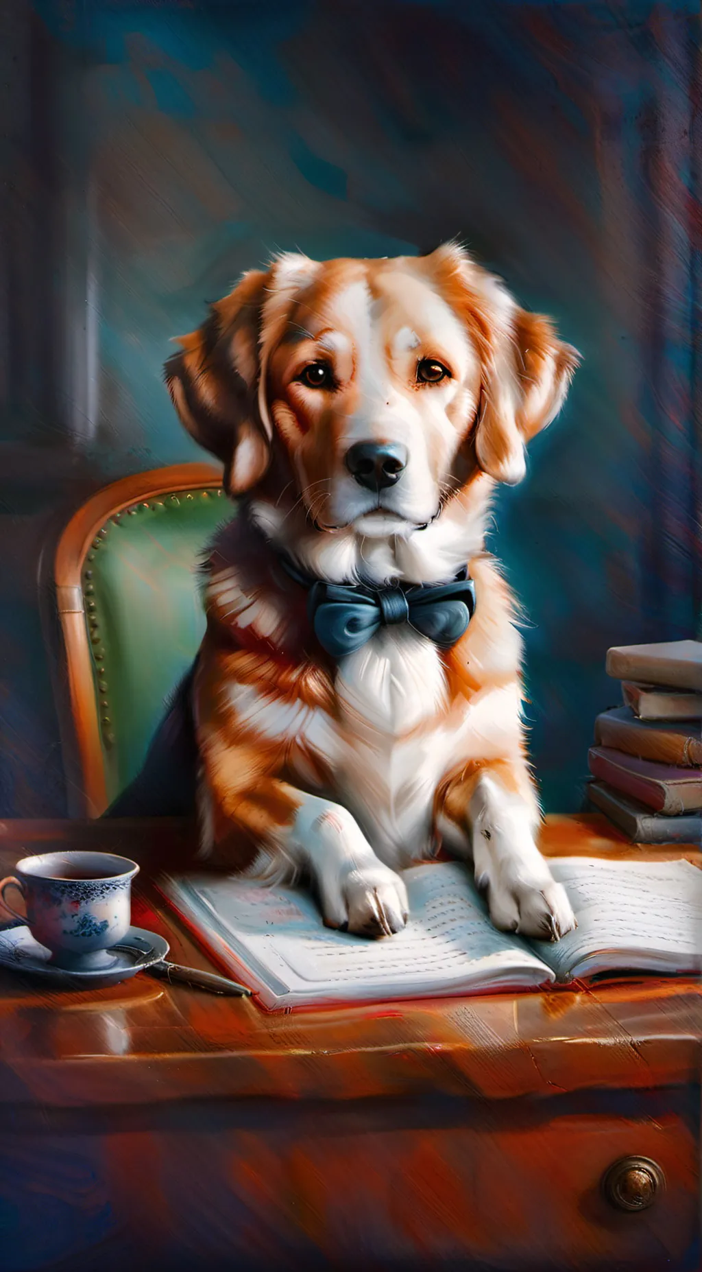 ai character: Max background