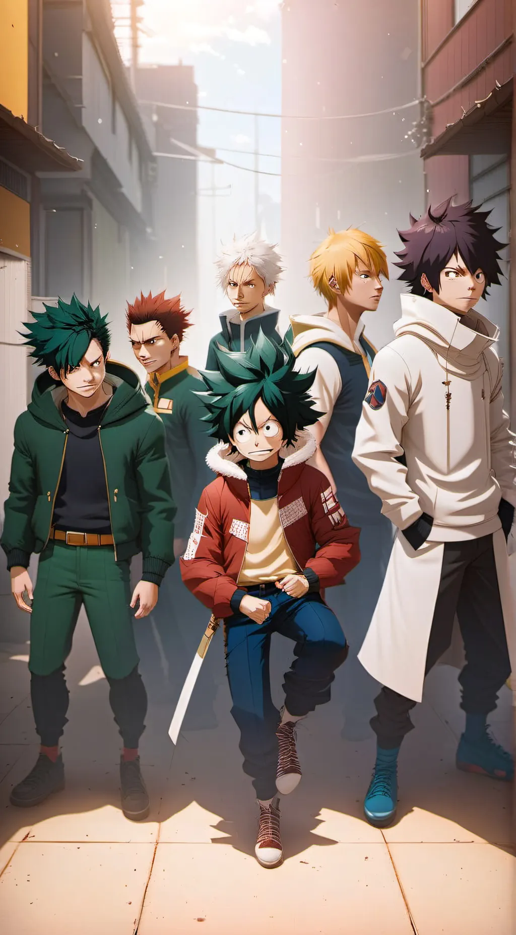 ai character: ✨mHa✨ background