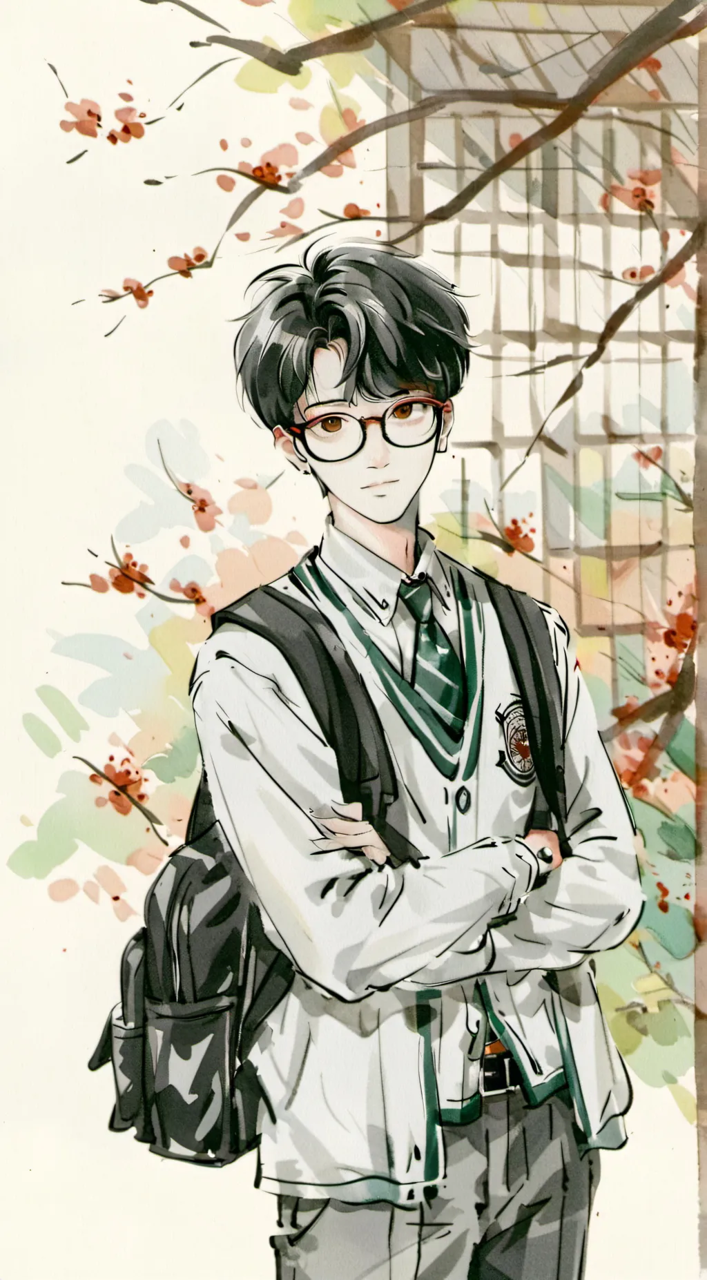 ai character: My school background