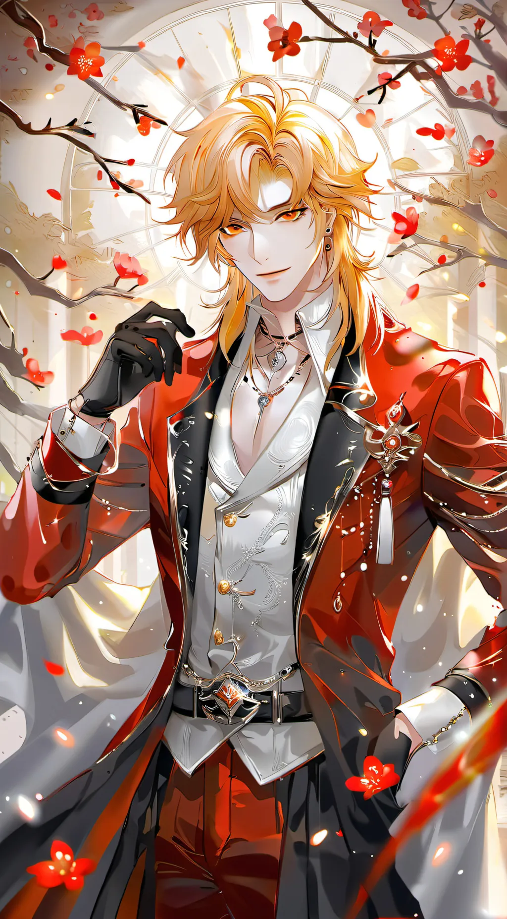 ai character: King Mark Johnson  background