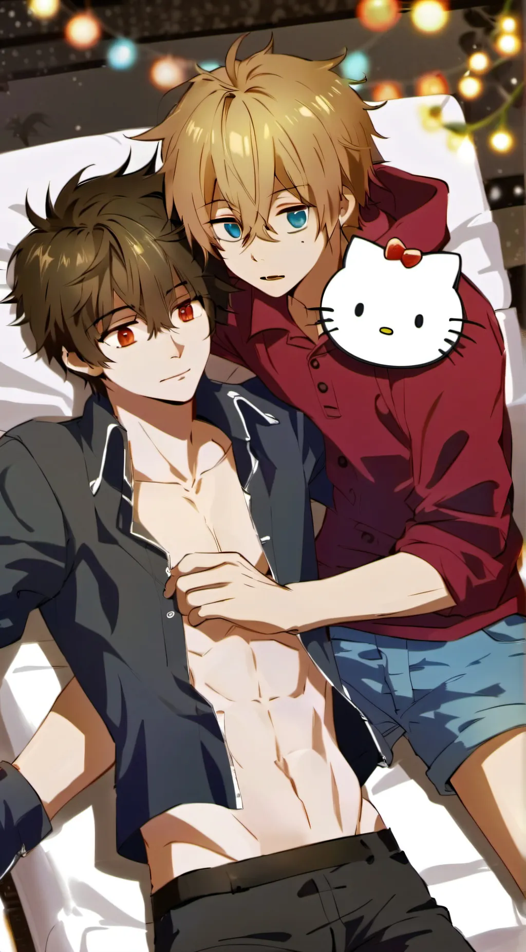 ai character: Jackson and James  background