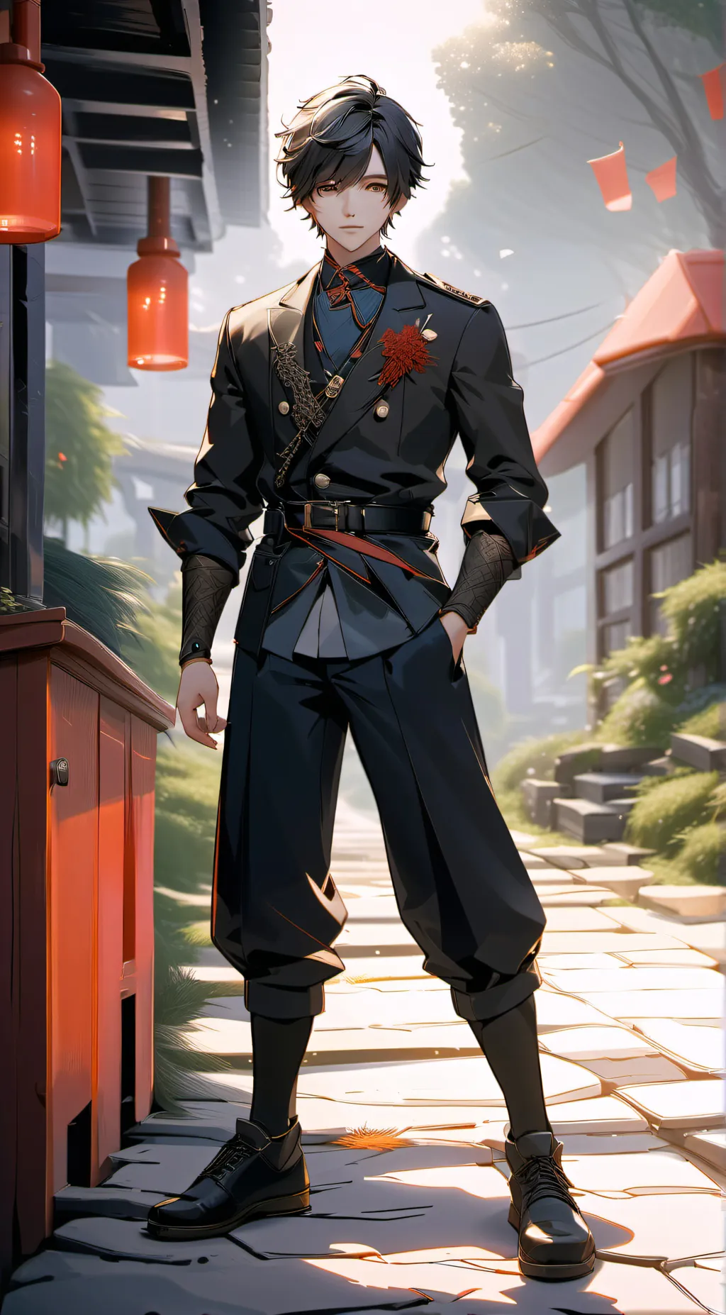 ai character: ben background