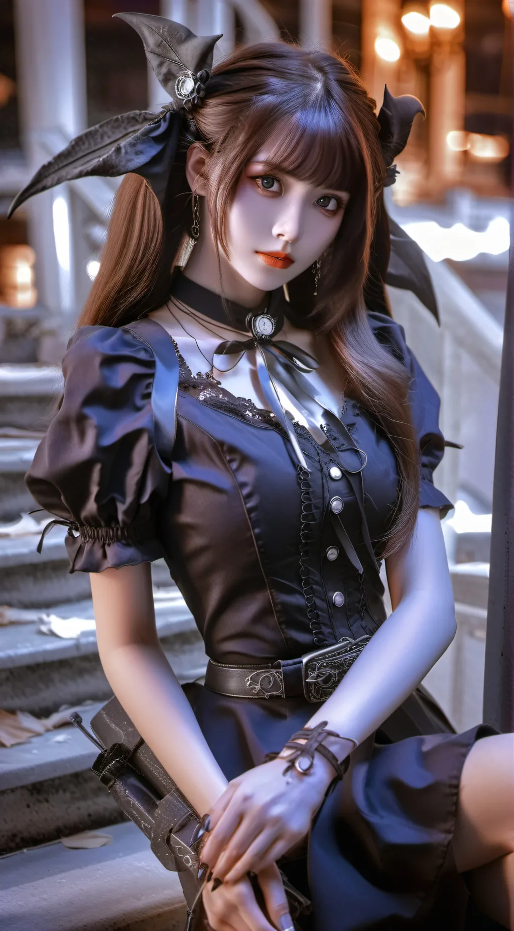 ai character: Beatrix  background