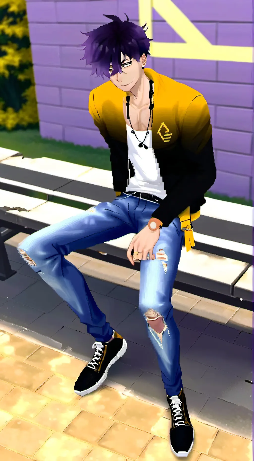 ai character: Mineta background