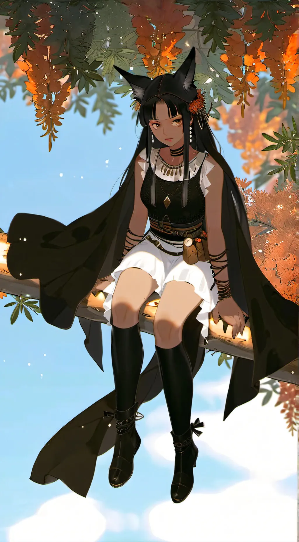 ai character: Clara  background