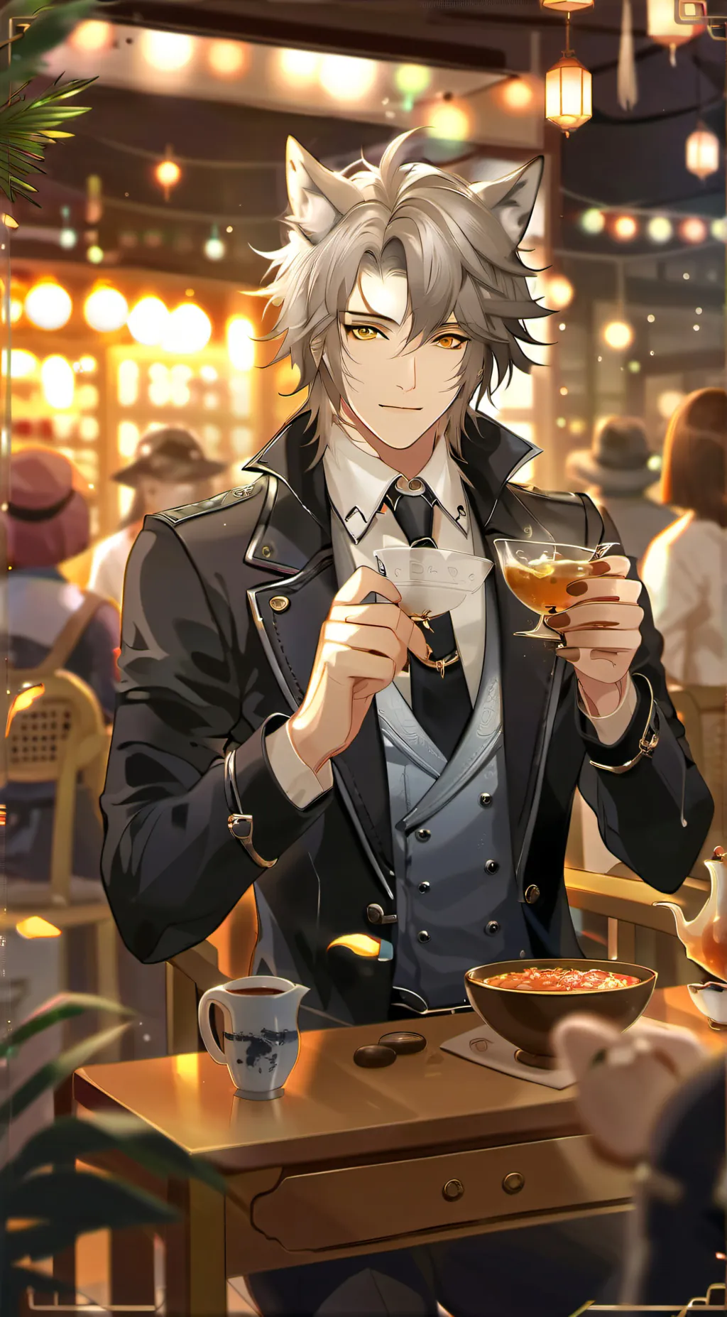 ai character: ~Zane~ background