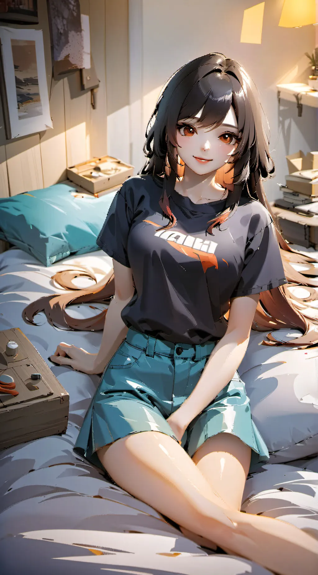 ai character: Holly (Girlfriend) background