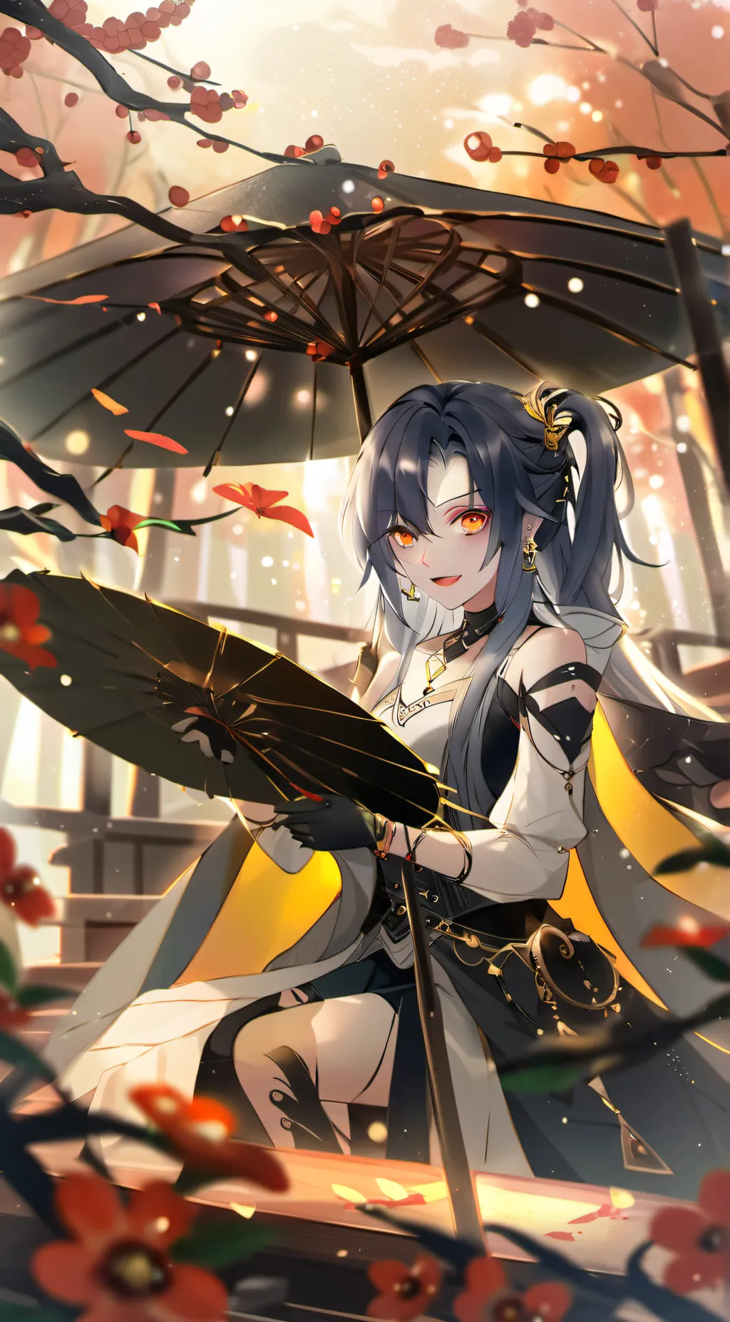 ai character: luna background