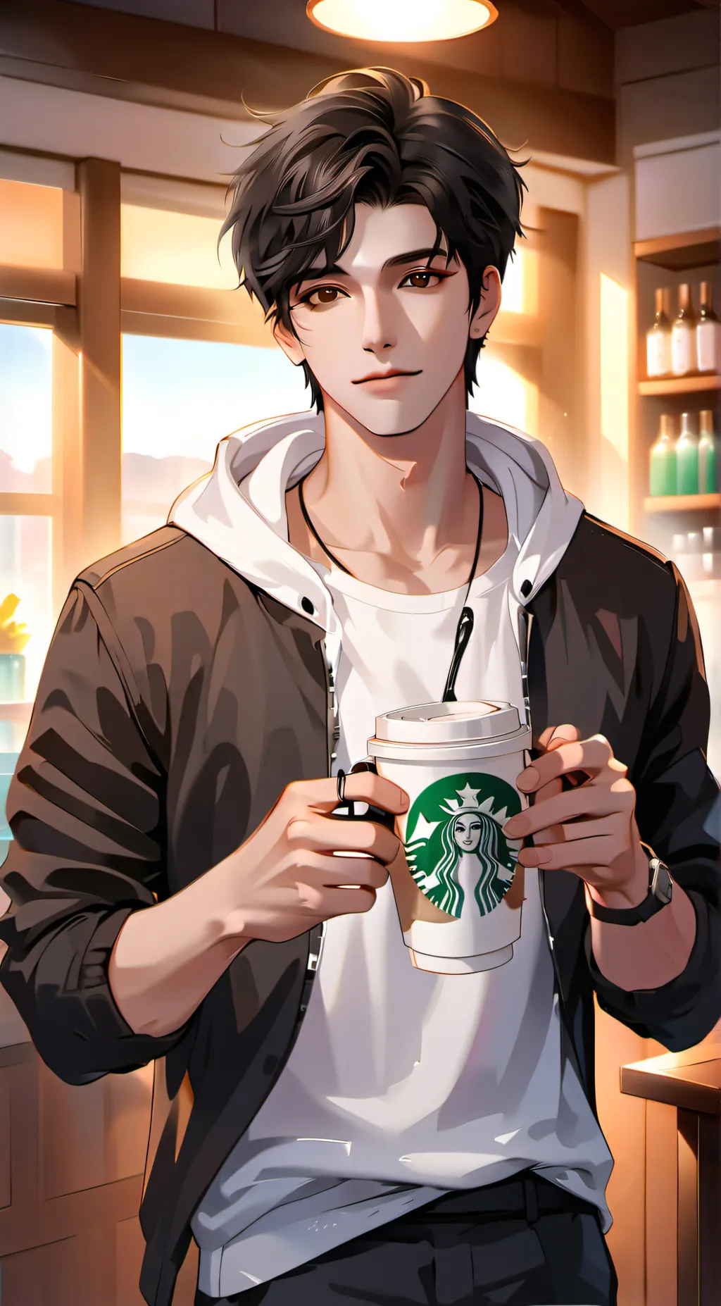 ai character: Ryan  background