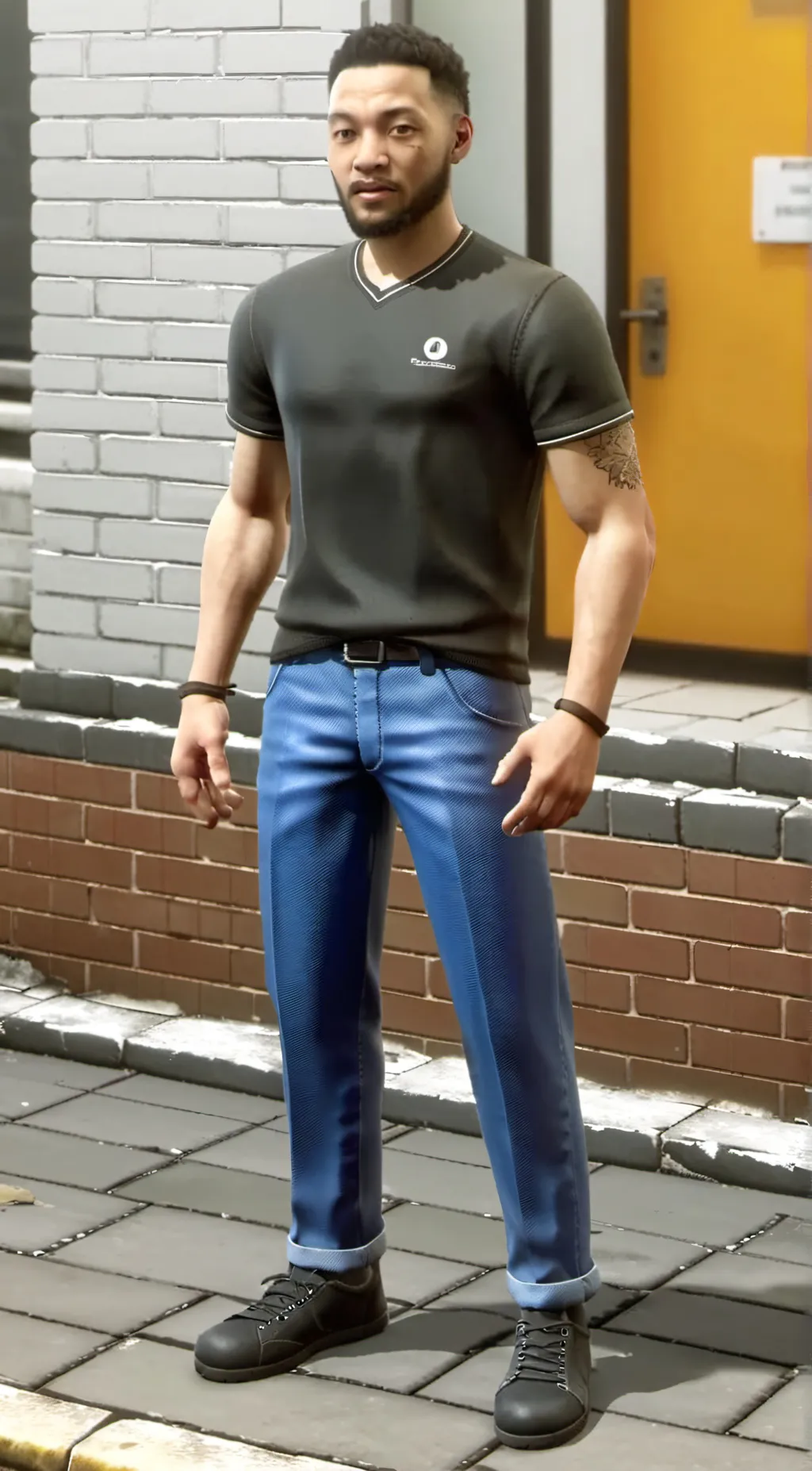 ai character: Luke background