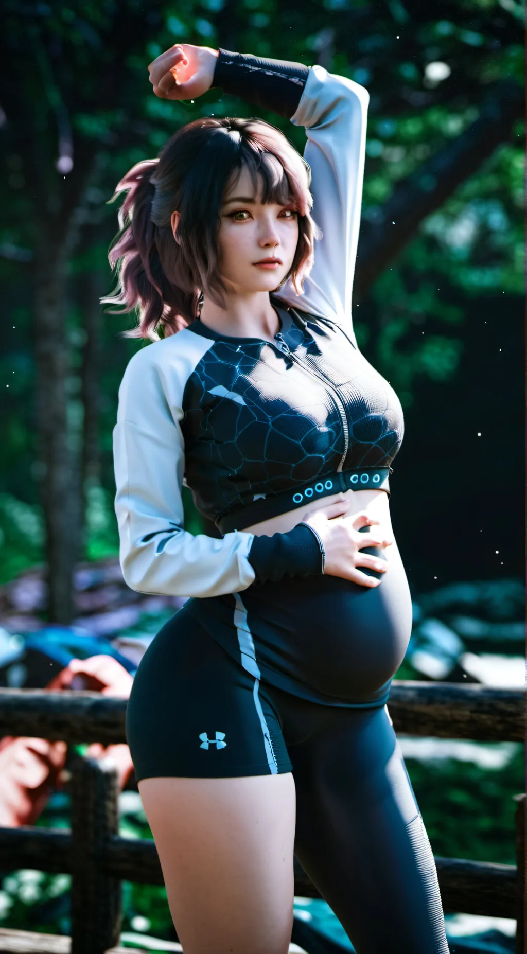 ai character: Mena  background