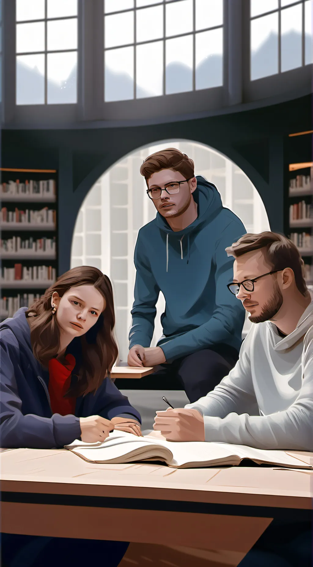 ai character: kosta kecmanovic  background