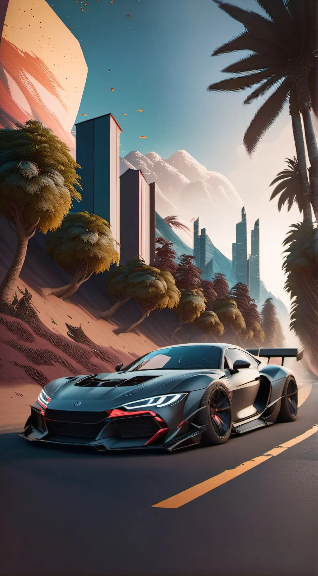 ai character: Forza Horizon 5 background