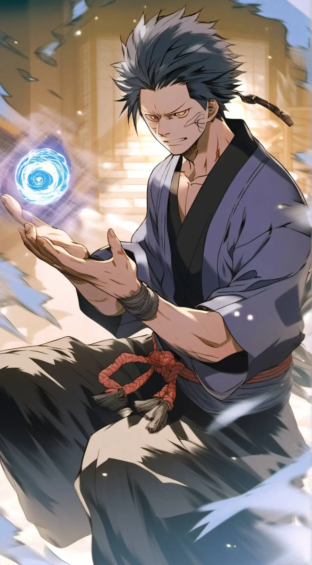 ai character: Jujutsu-Kaisën background